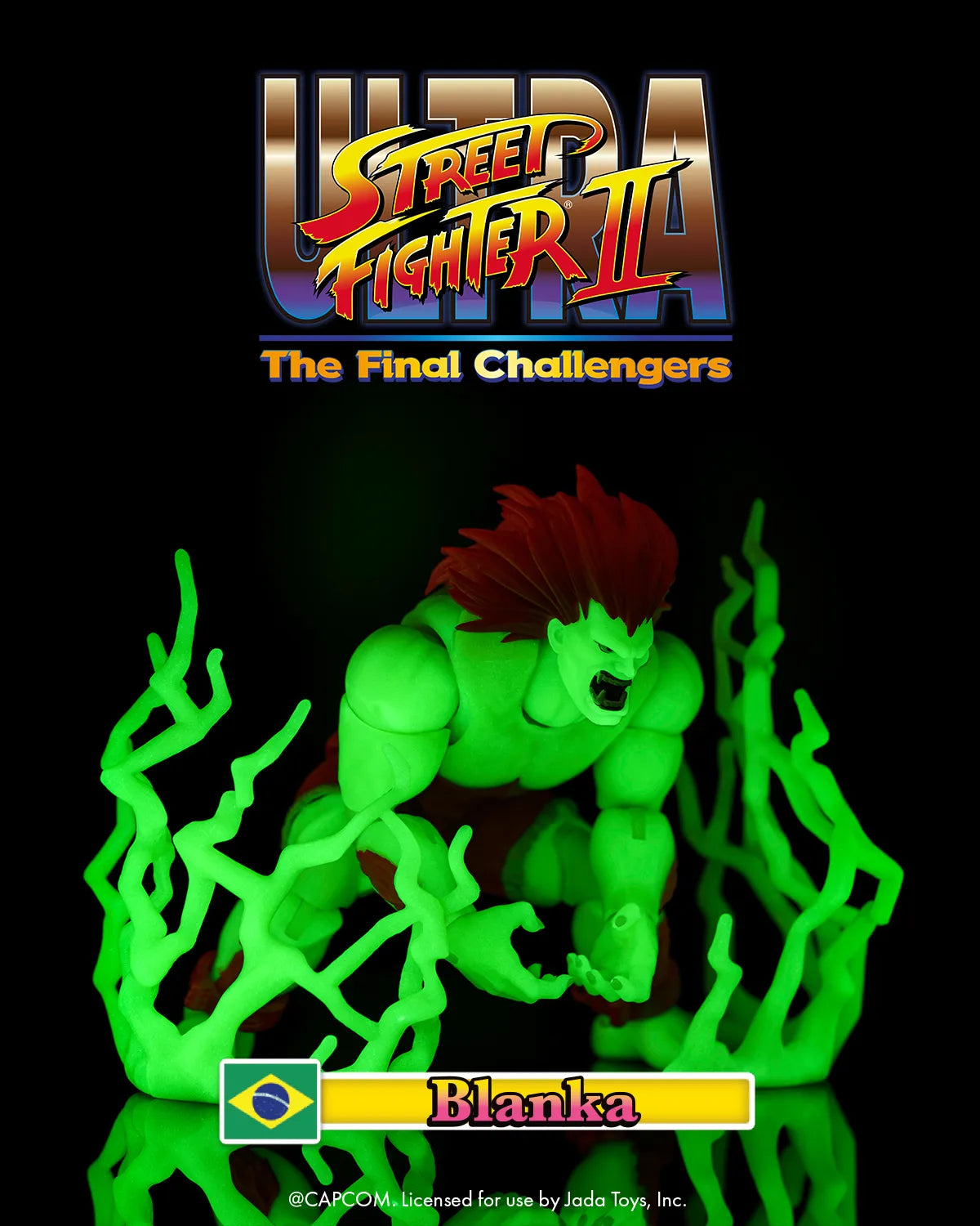 Ultra Street Fighter II The Final Challengers: Blanka (Glow In The Dark Limited Edition) - 6 inch