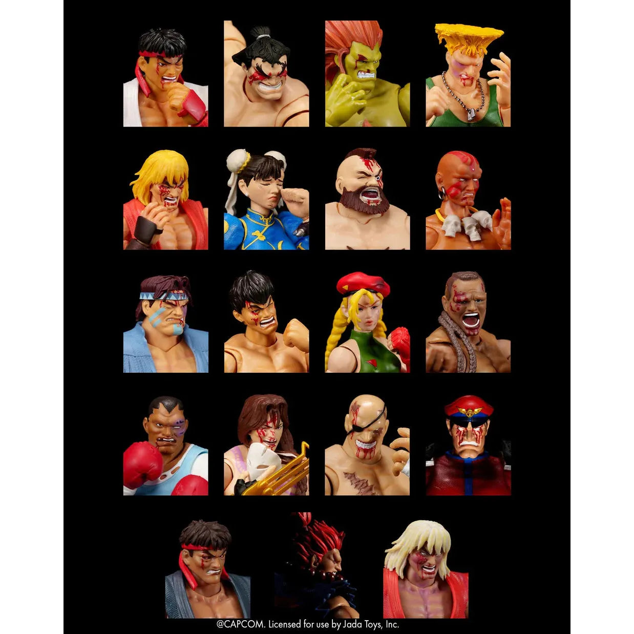 Ultra Street Fighter II The Final Challengers: You Lose Accessory Pack (SDCC26 exclusive, Limited Edition) - 6 inch
