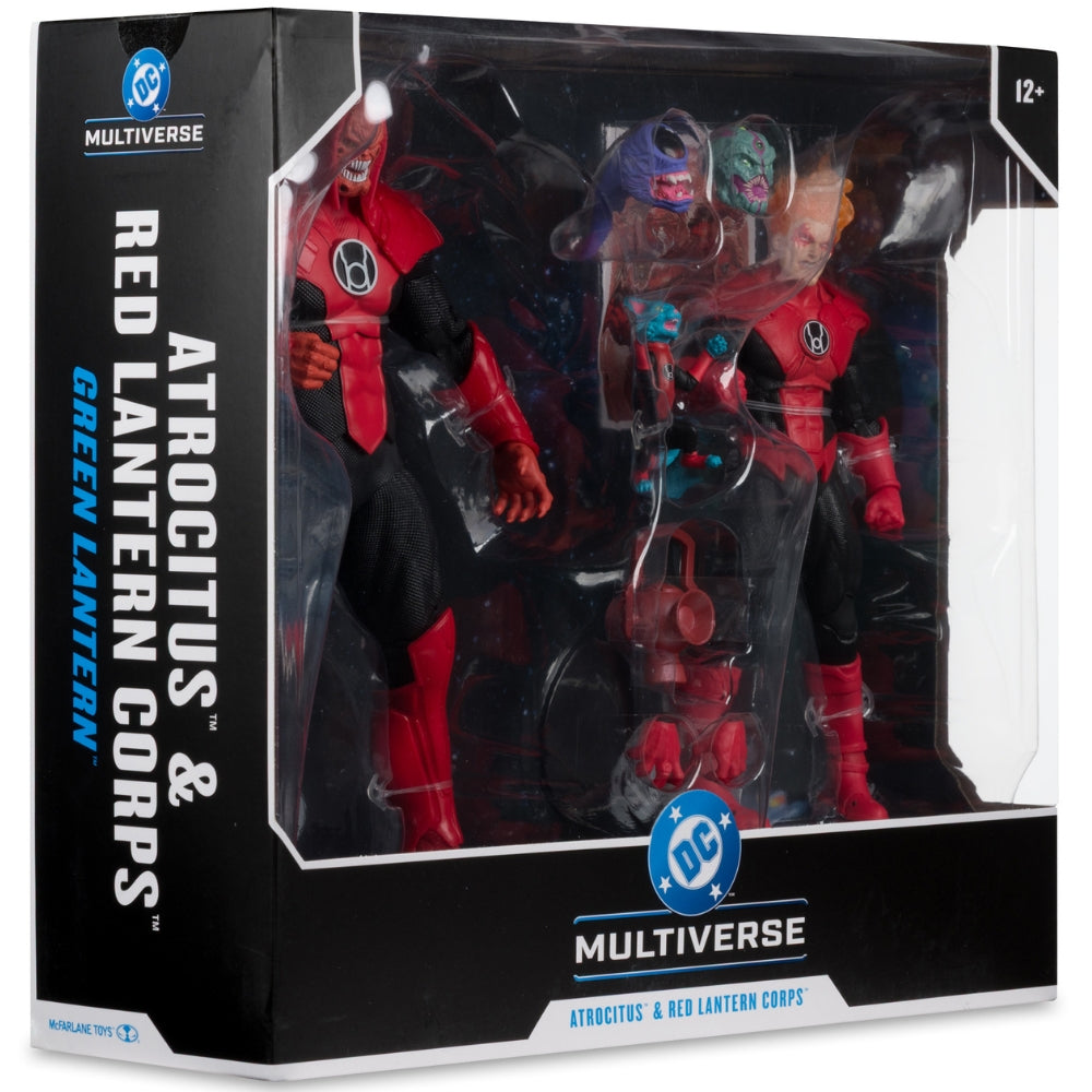 DC Multiverse: Atrocitus and Red Lantern Corps (Green Lantern) - 2-Pack