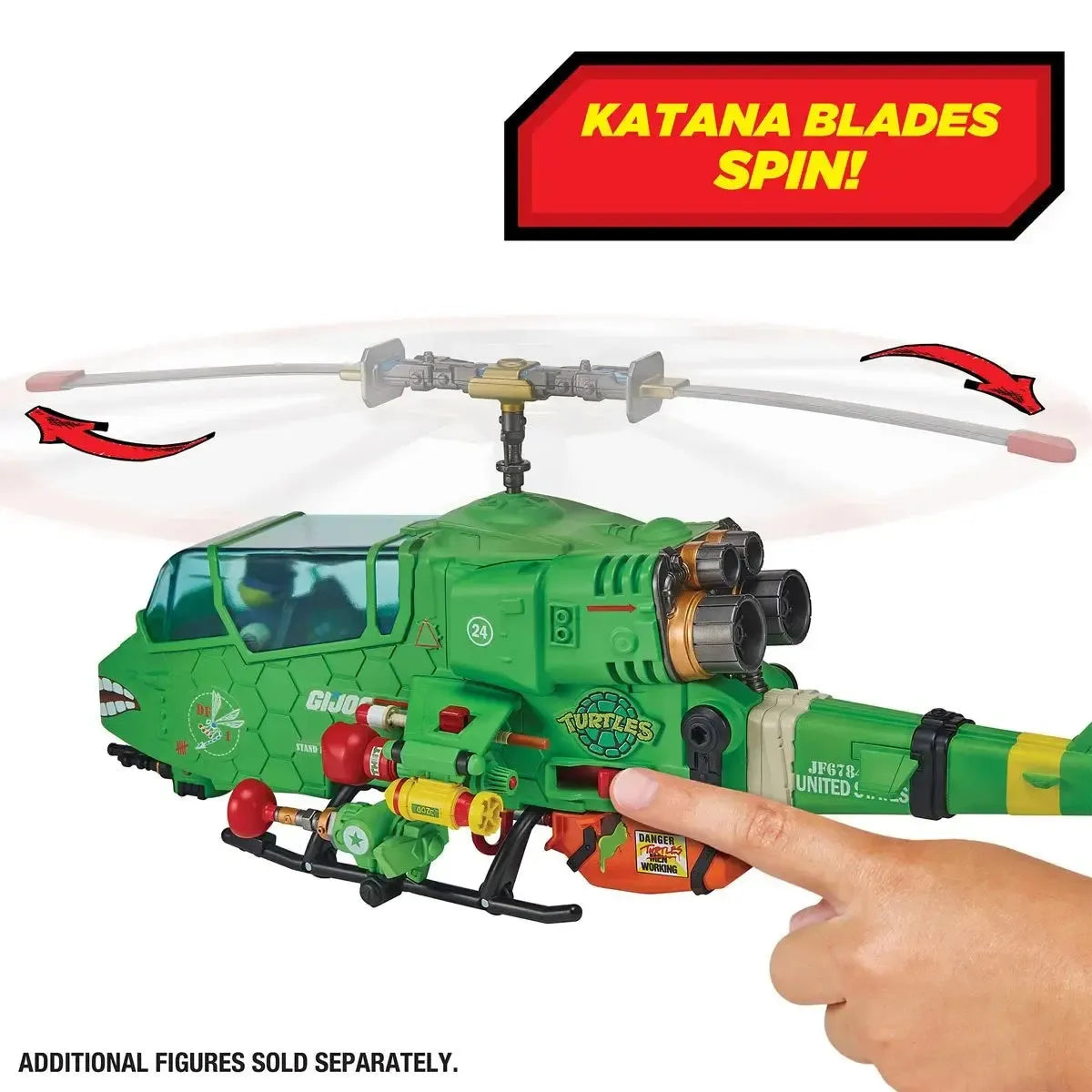 Teenage Mutant Ninja Turtles x G.I. Joe: Turtle-Fly Copter