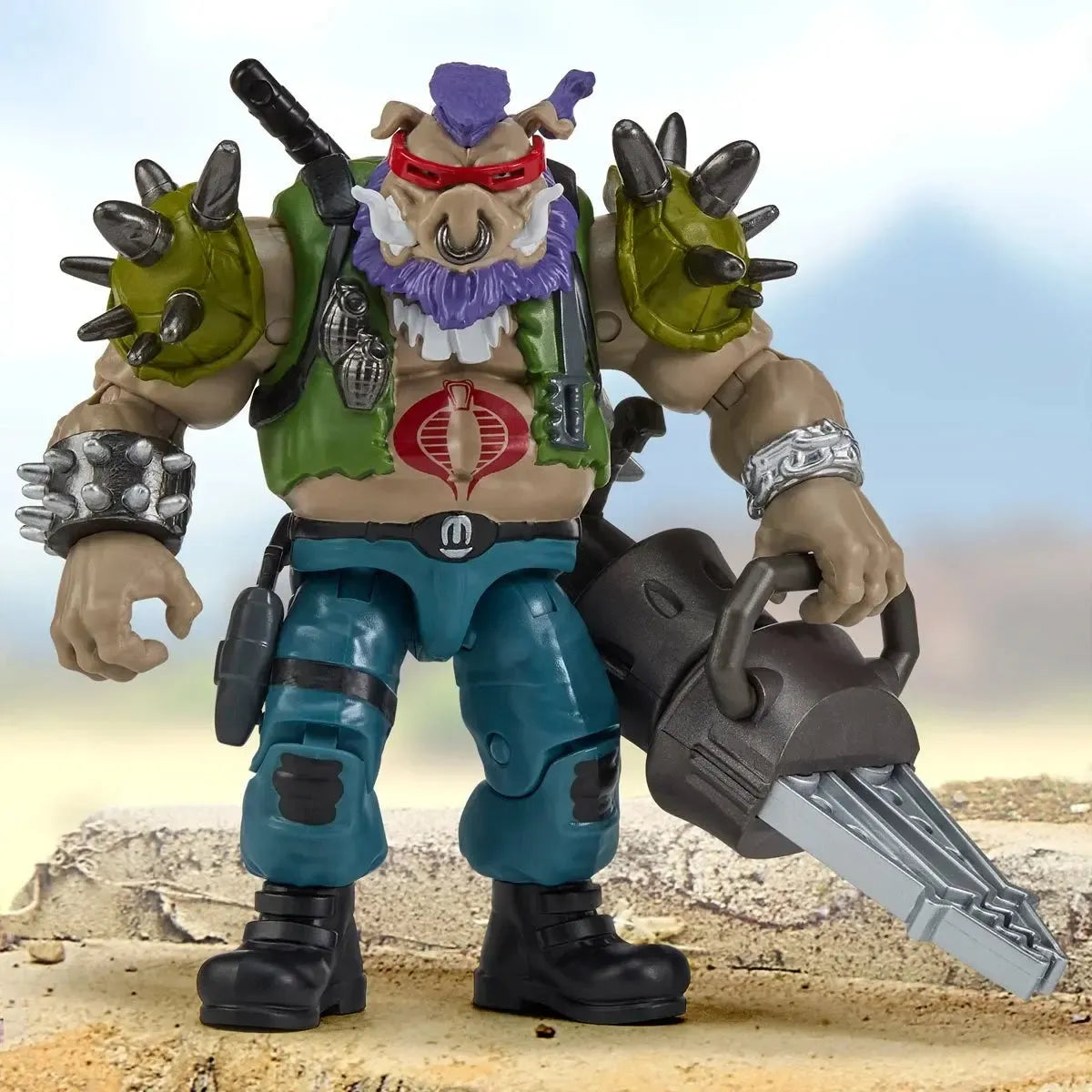 Teenage Mutant Ninja Turtles x G.I. Joe Bebop x Ripper & Rocksteady x Buzzer - 2er-Bundle