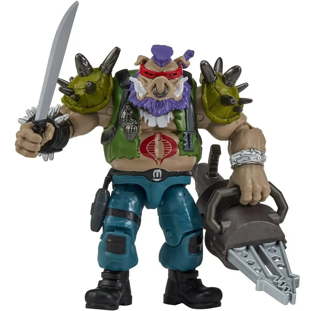 Teenage Mutant Ninja Turtles x G.I. Joe Bebop x Ripper & Rocksteady x Buzzer - 2er-Bundle