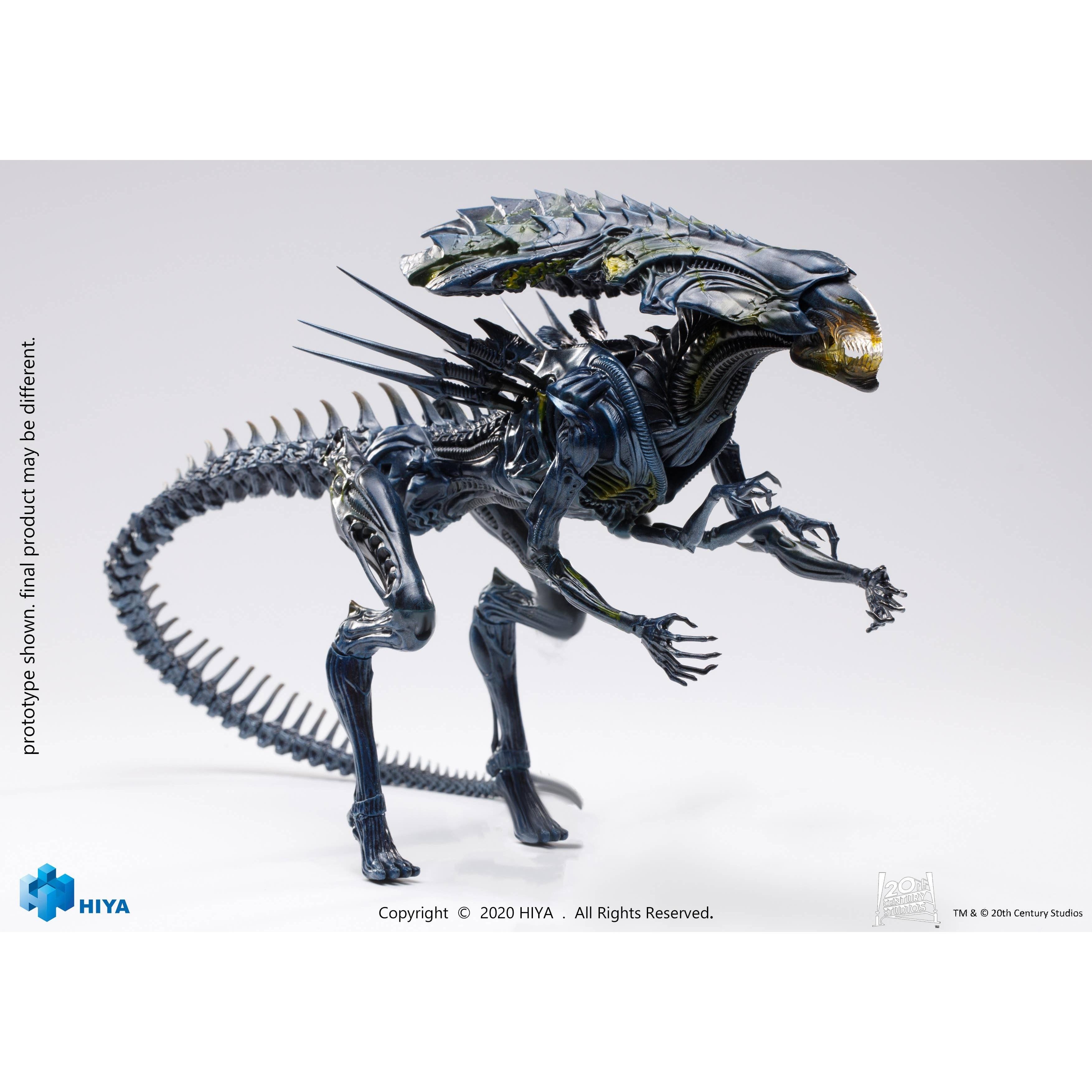 Alien VS Predator: Alien Queen (Battle Damaged) - 1/18-Actionfiguren-Hiya Toys-Mighty Underground