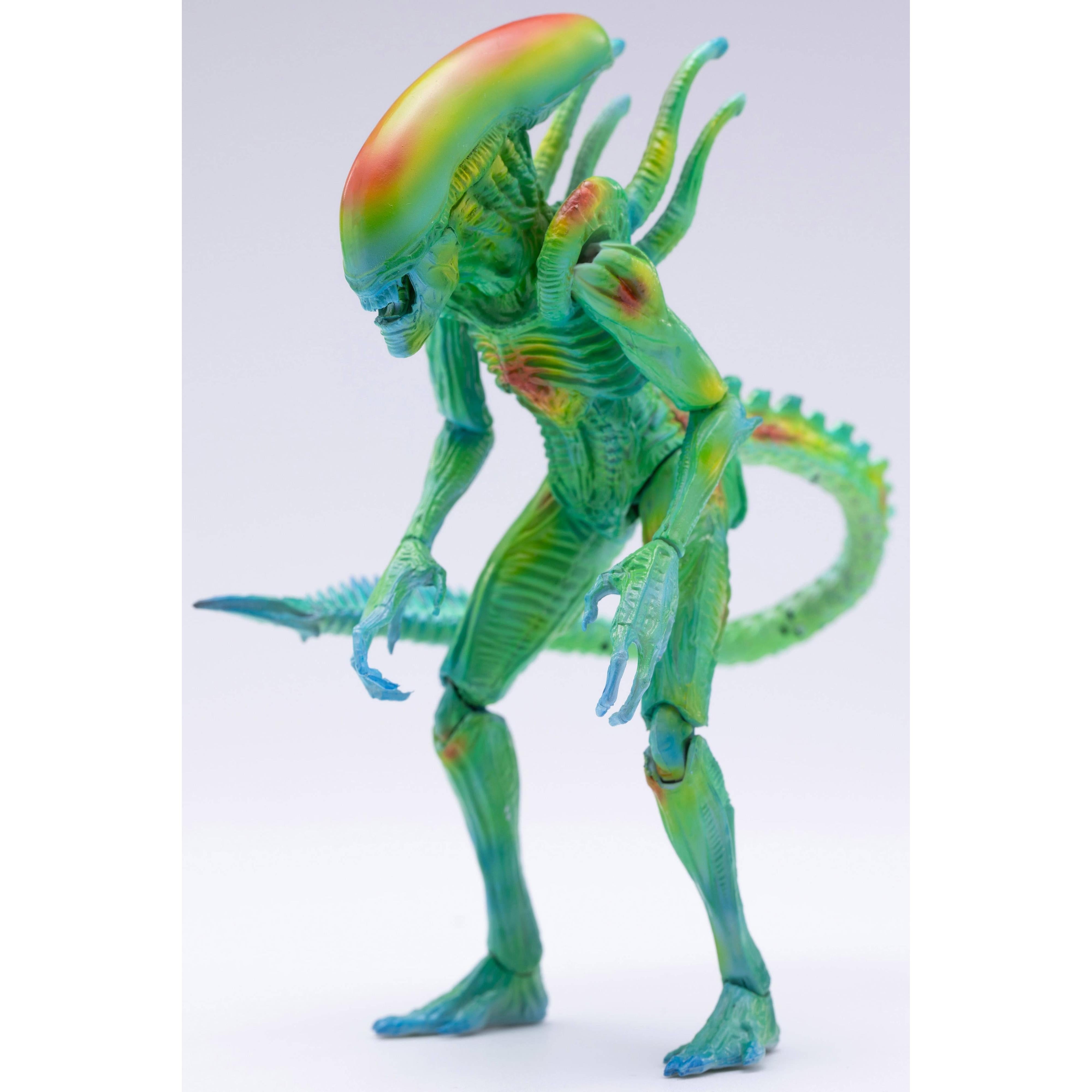 Alien VS Predator: Thermal Vision Alien Warrior - 1/18-Actionfiguren-Hiya Toys-Mighty Underground
