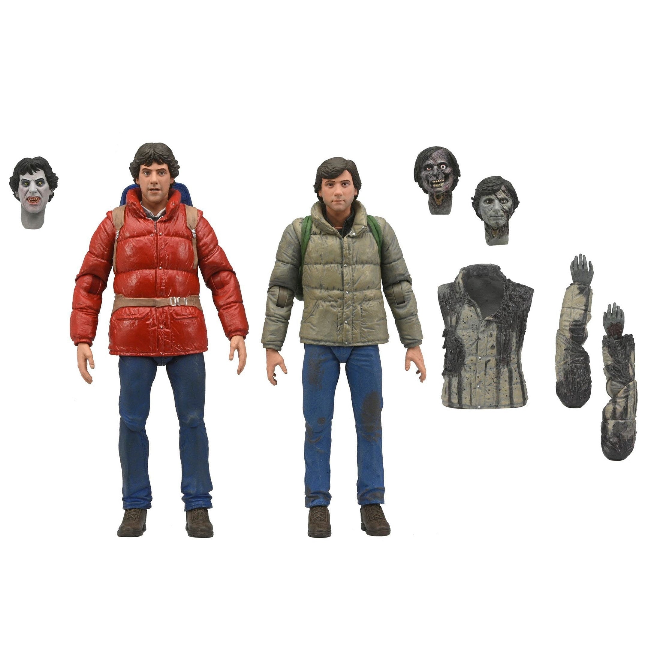 An American Werewolf In London: Jack and David - 2-Pack-Actionfiguren-NECA-Mighty Underground