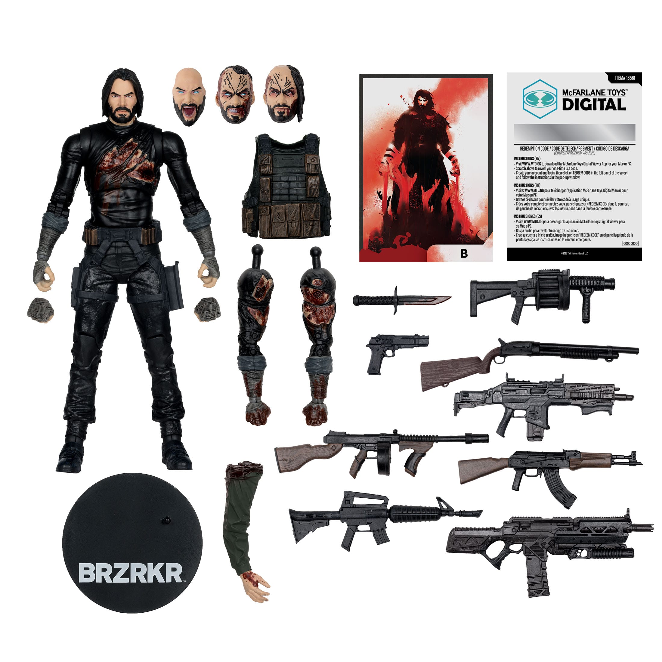 BRZRKR by Keanu Reeves-Actionfiguren-McFarlane Toys-Mighty Underground