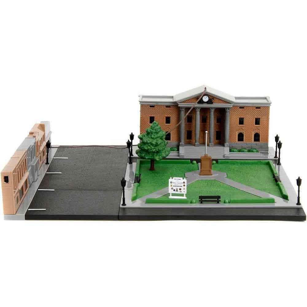 Back To The Future: Clock Tower Diorama Nano Scene-Modellautos-Jada Toys-Mighty Underground
