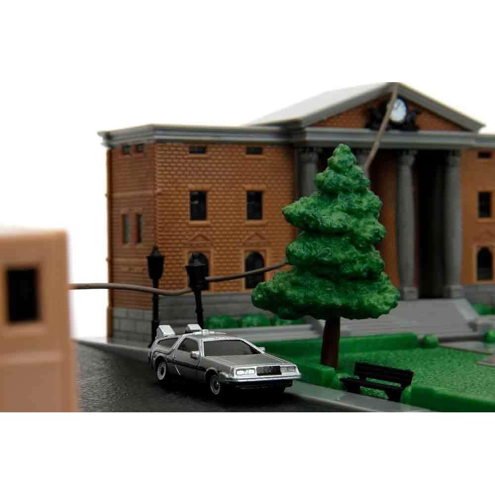 Back To The Future: Clock Tower Diorama Nano Scene-Modellautos-Jada Toys-Mighty Underground