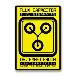 Back To The Future: Flux Capacitor - Sticker-Sticker-Mighty Underground-Mighty Underground
