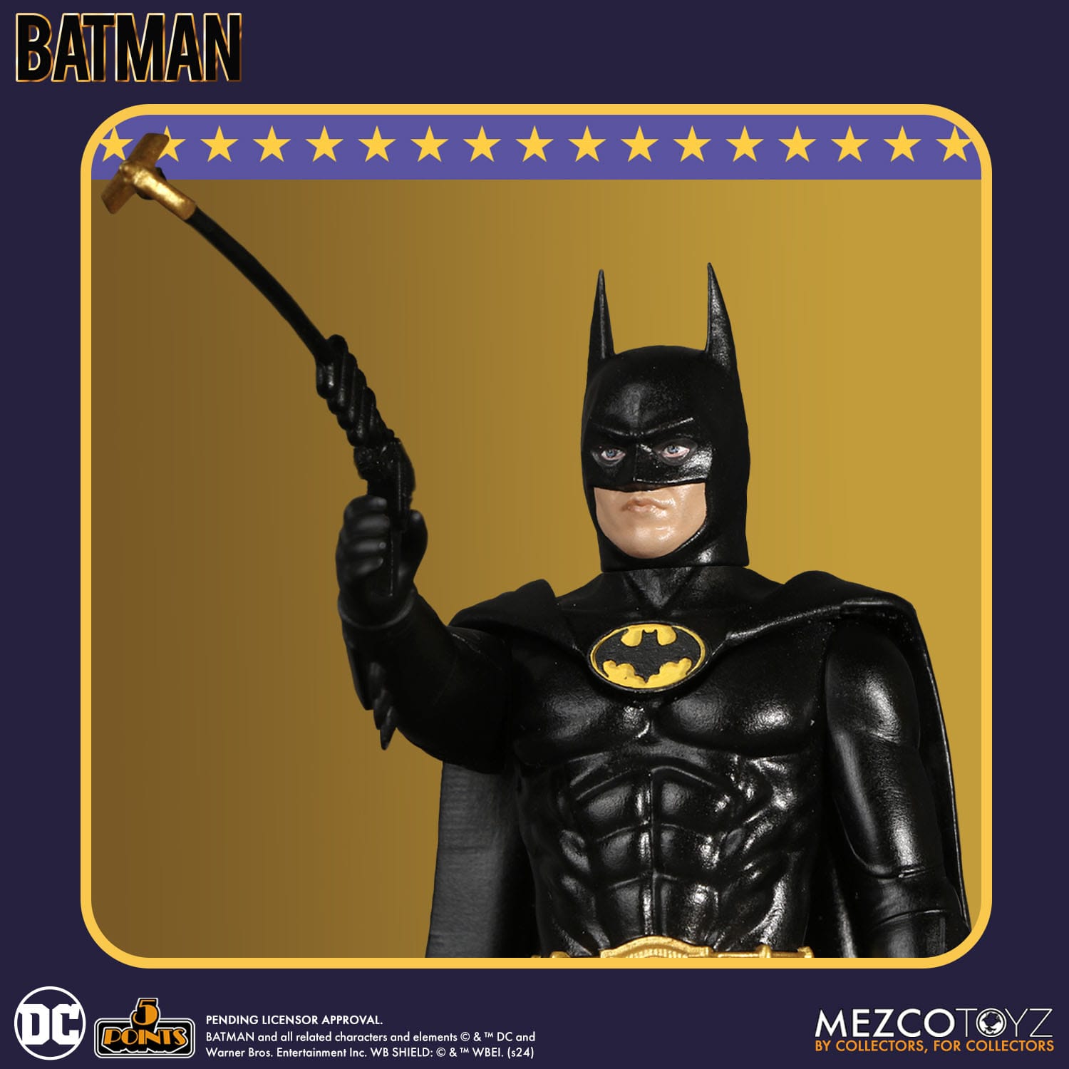 Batman 1989: 5 Points - Batman, Joker, Joker Goon - 3er Bundle-Actionfiguren-Mezco Toys-Mighty Underground