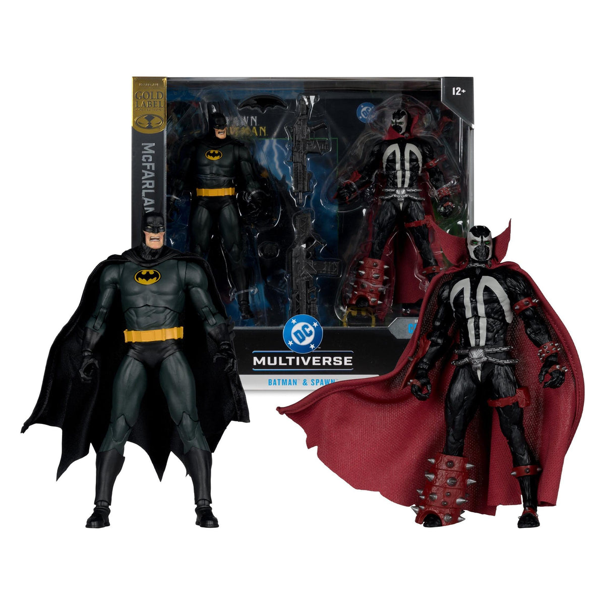 Batman & Spawn (Gold Label) - 2-Pack-Actionfiguren-McFarlane Toys-Mighty Underground