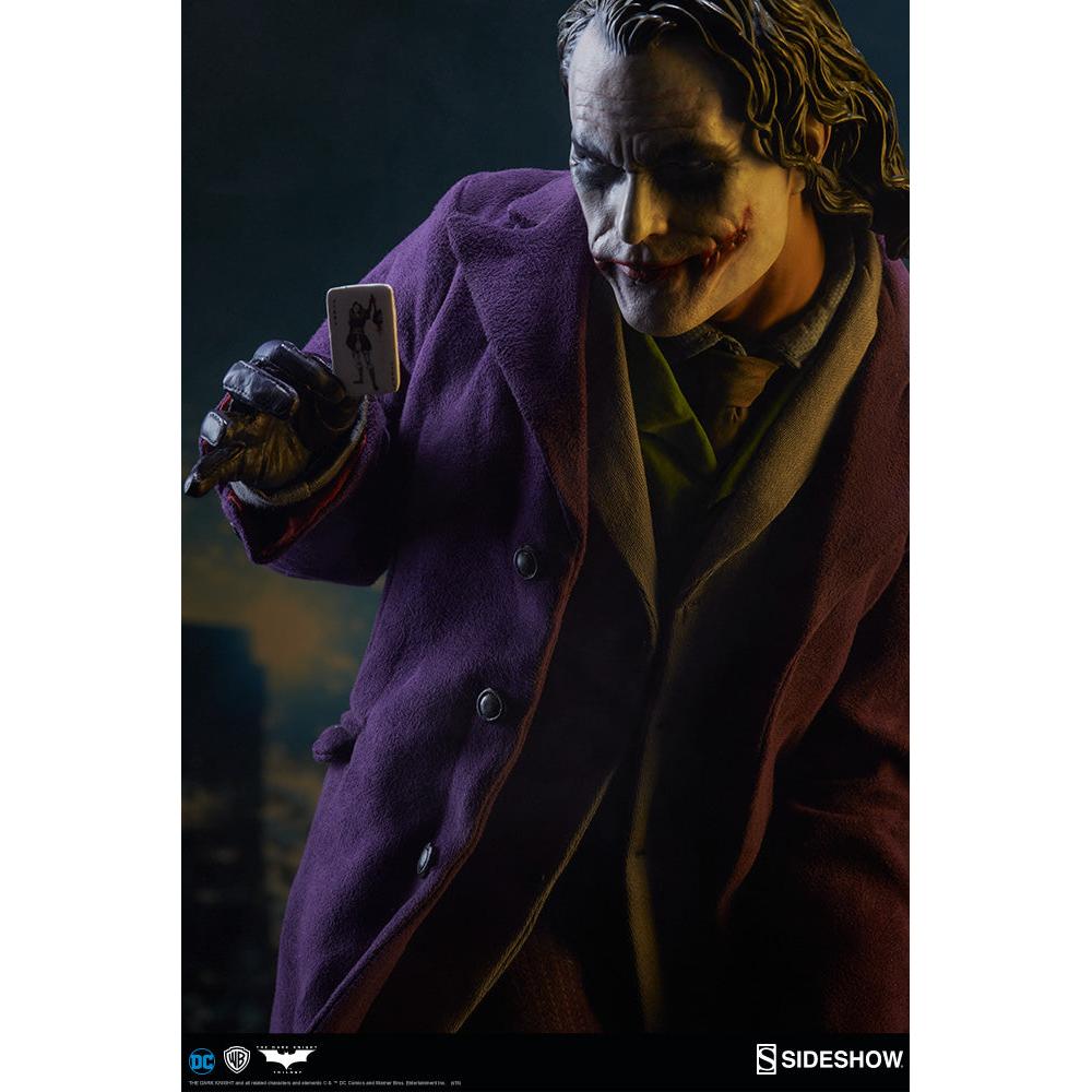 Batman The Dark Knight: The Joker - Premium Format Statue-Statue-Sideshow-Mighty Underground
