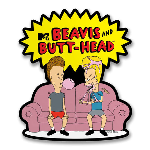 Beavis and Butt-Head - Sticker-Sticker-Mighty Underground-Mighty Underground