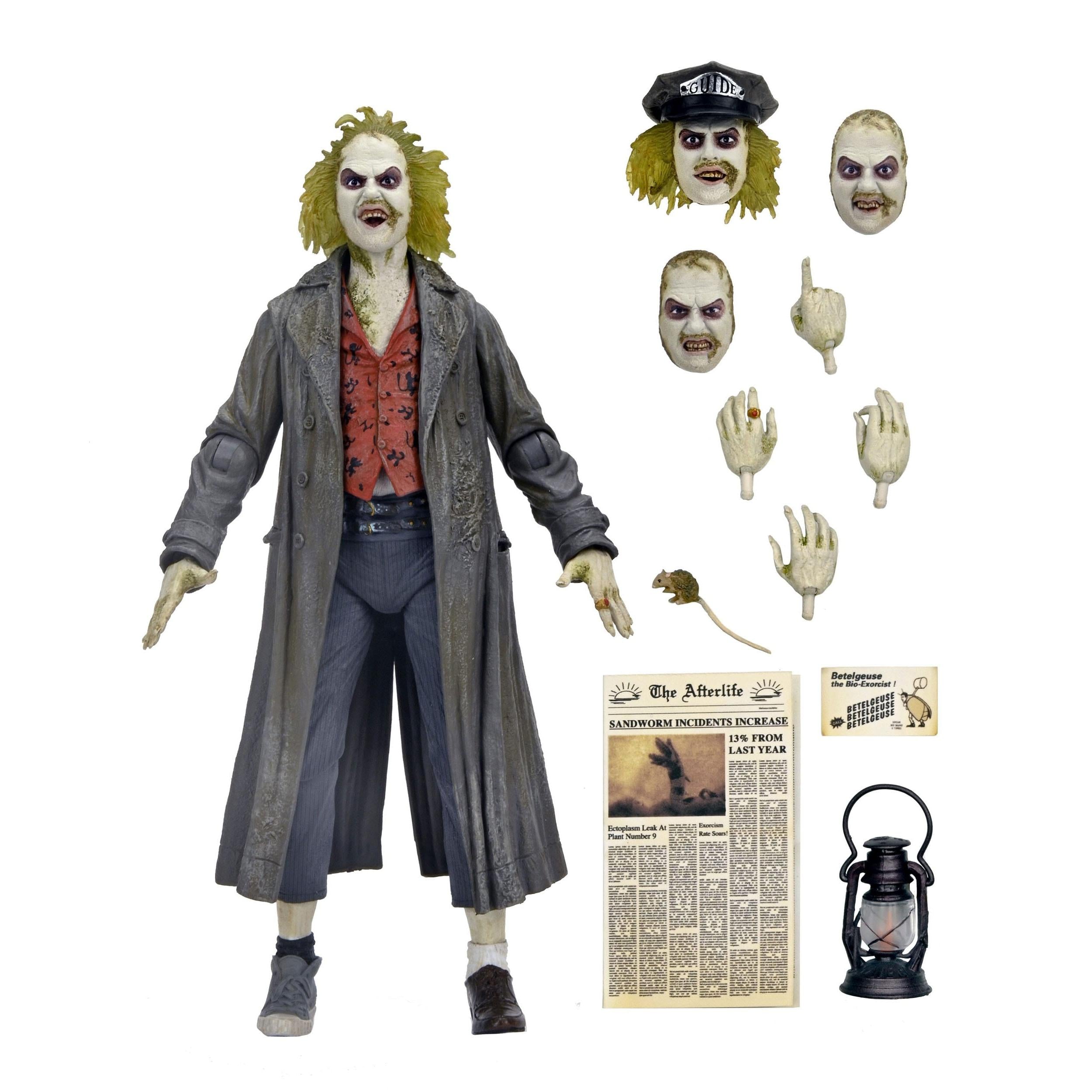 Beetlejuice (1988): Ultimate Beetlejuice: Tour Guide “The Bio-Exorcist”-Actionfiguren-NECA-Mighty Underground