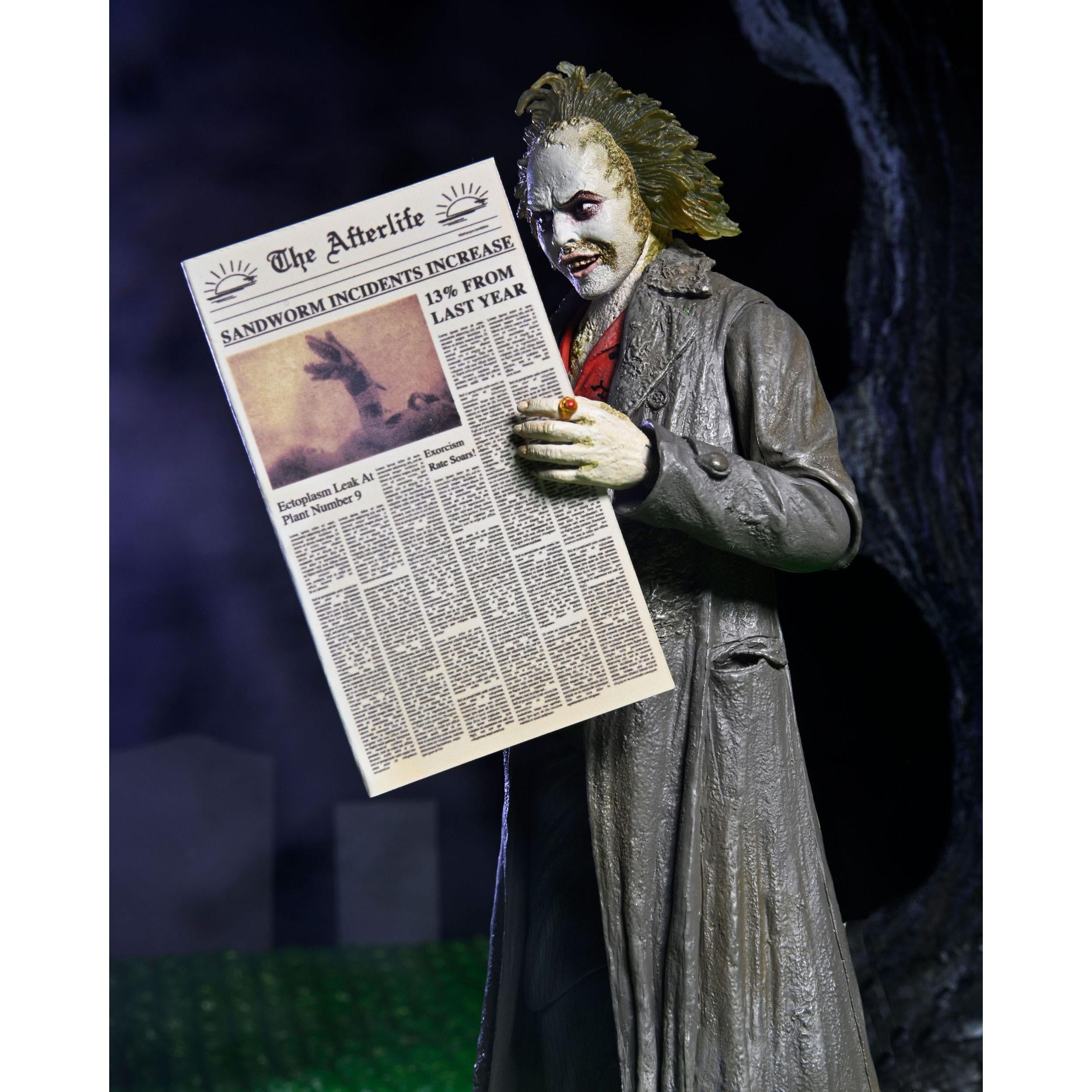 Beetlejuice (1988): Ultimate Beetlejuice: Tour Guide “The Bio-Exorcist”-Actionfiguren-NECA-Mighty Underground