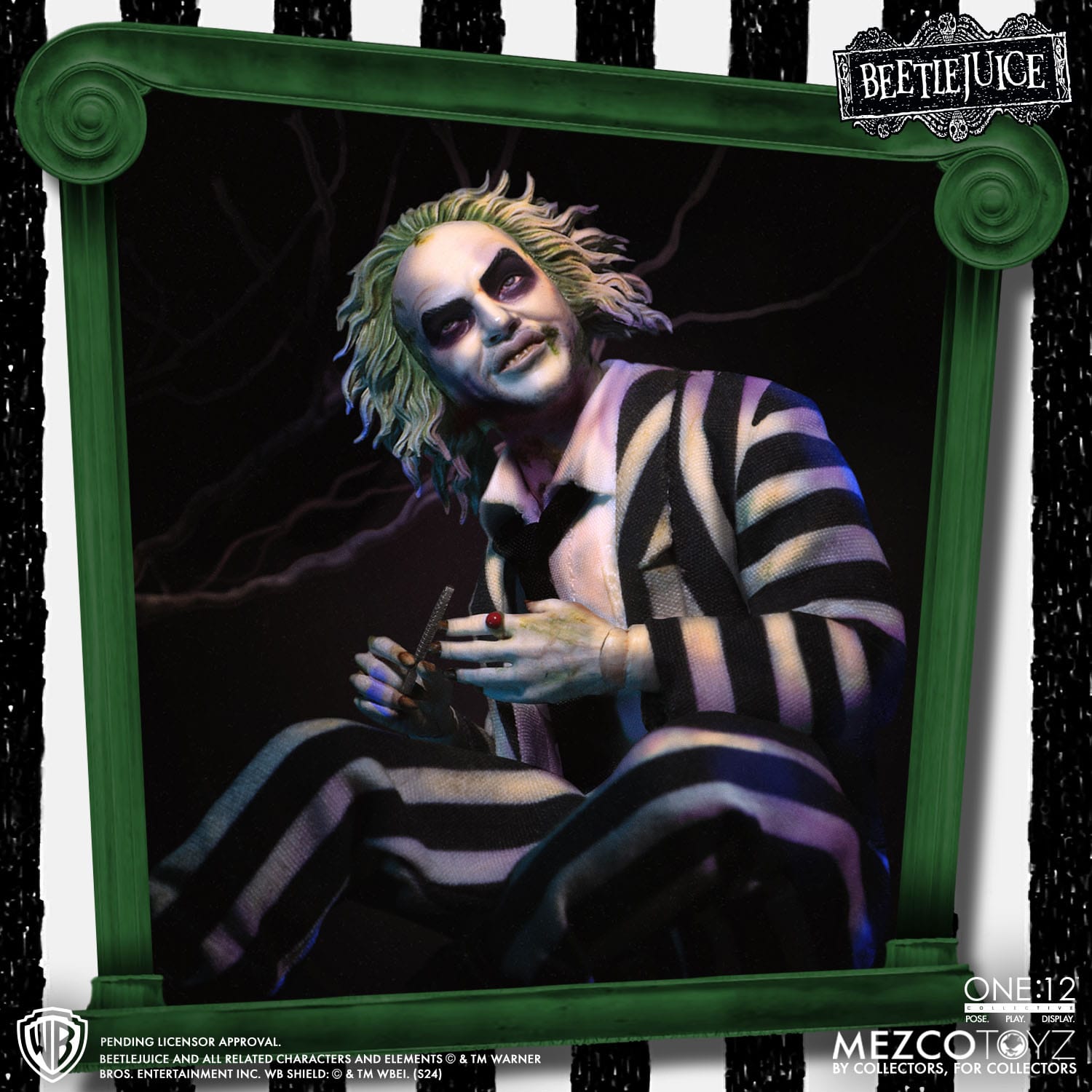 Beetlejuice: Beetlejuice Deluxe Edition - 1/12-Actionfiguren-Mezco Toys-Mighty Underground