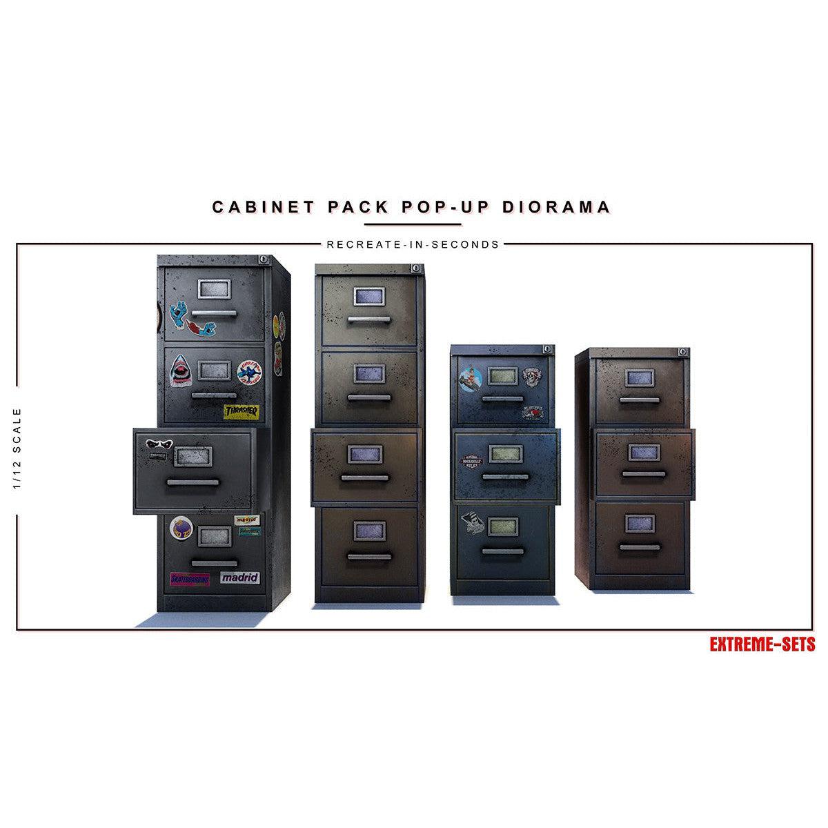 Cabinet Pack Pop-Up - Diorama - 1/12-Actionfiguren-Extreme Sets-Mighty Underground
