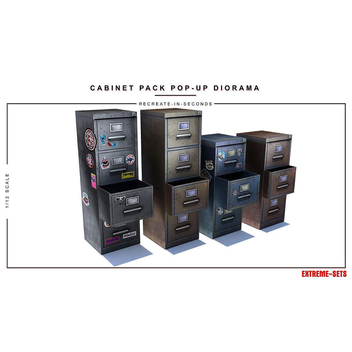 Cabinet Pack Pop-Up - Diorama - 1/12-Actionfiguren-Extreme Sets-Mighty Underground