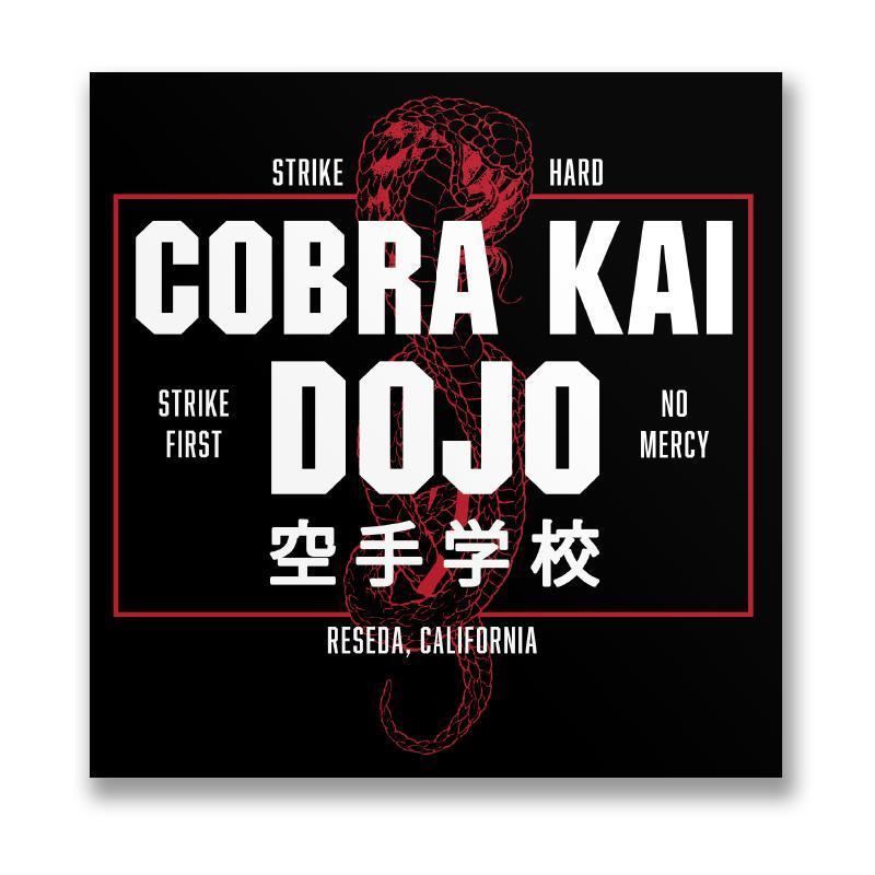 Cobra Kai Dojo Sticker