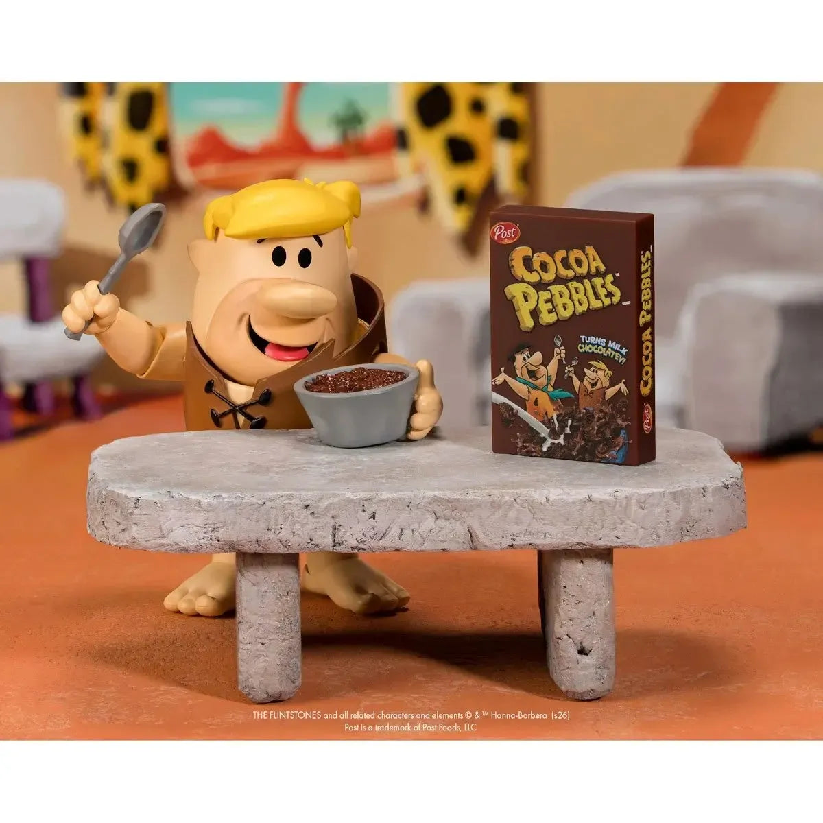 Cocoa Pebbles: Barney Rubble-Actionfiguren-Jada Toys-Mighty Underground