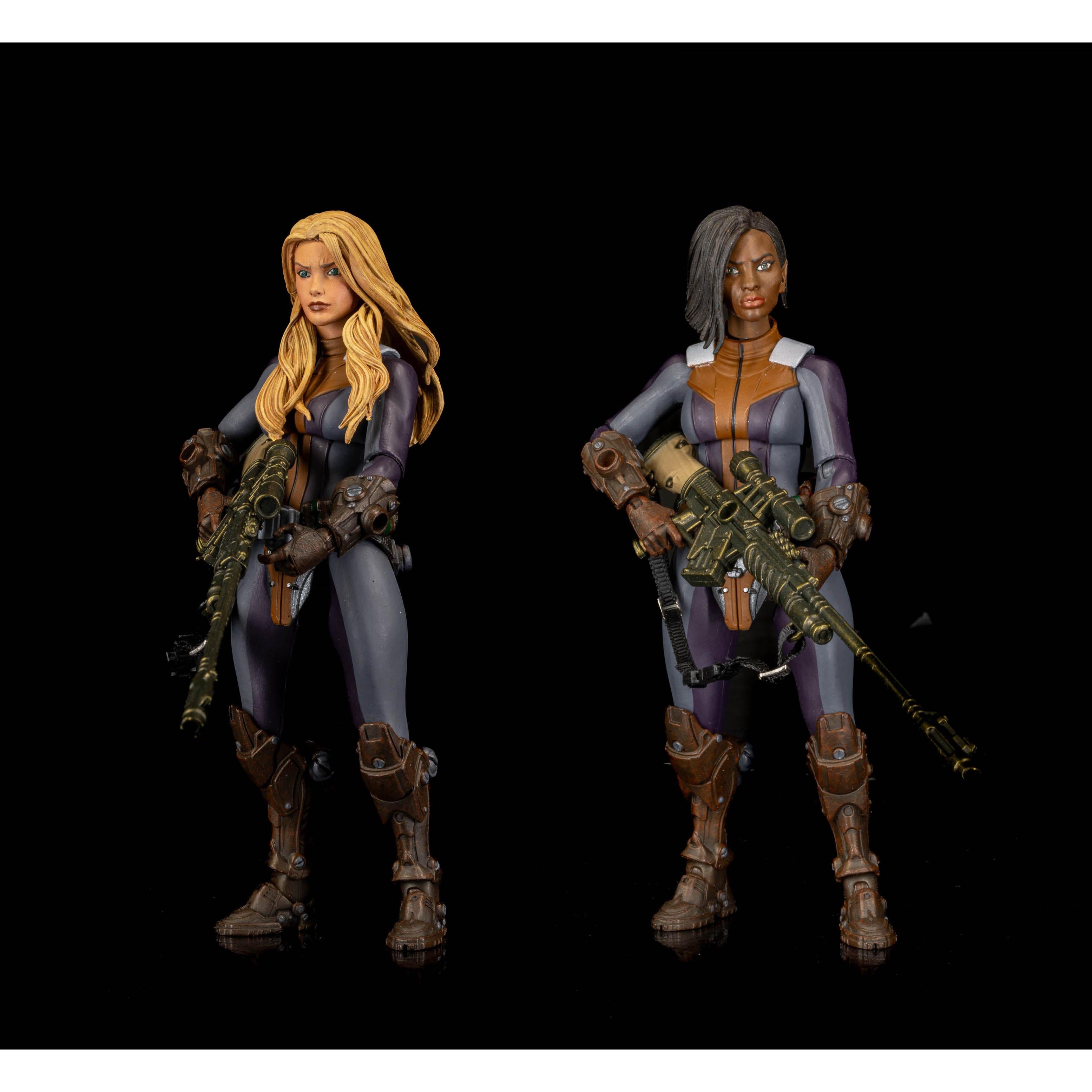 Cosmic Legions: Cosmic Ladies Set - Character Pack-Actionfiguren-Four Horsemen Toy Design-Mighty Underground