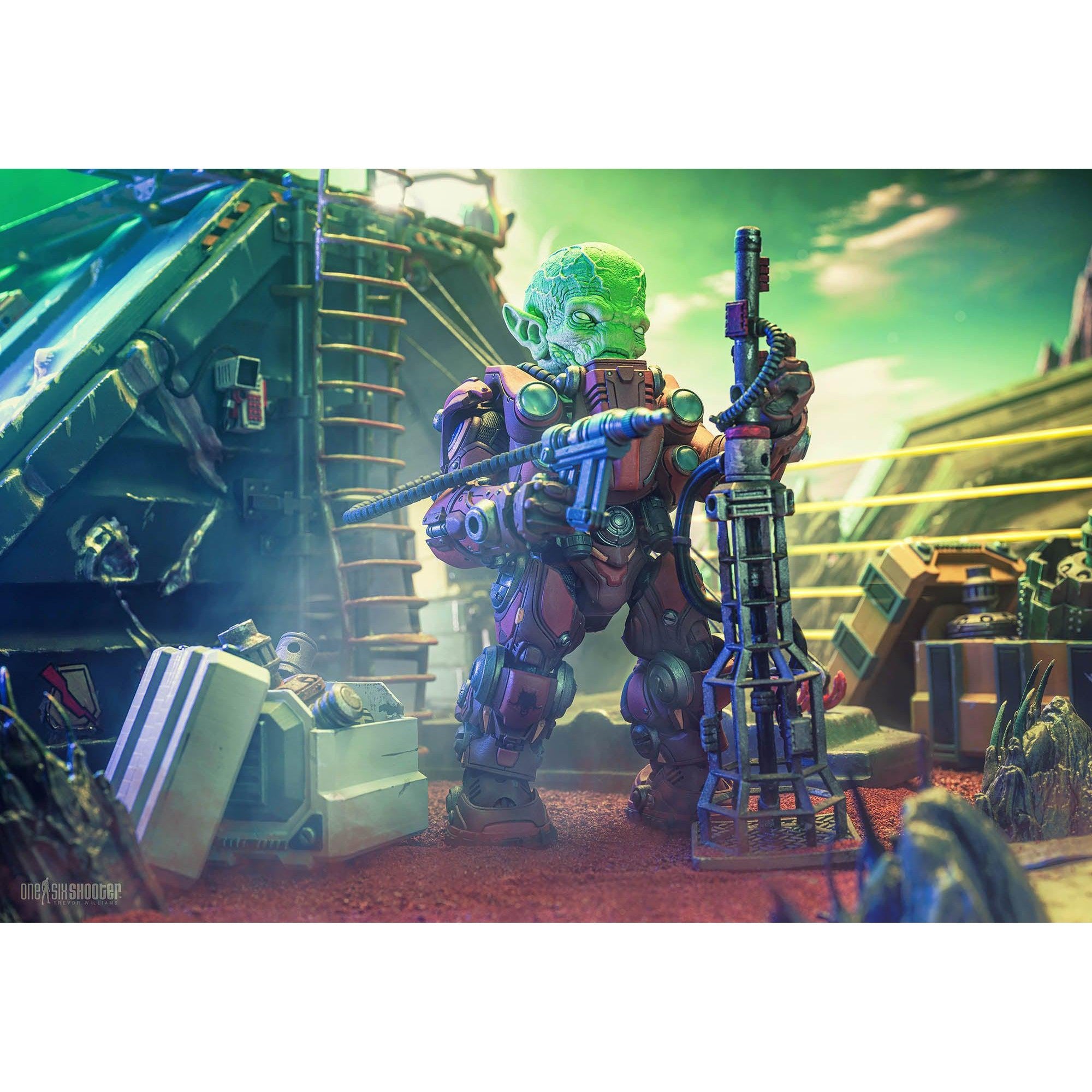 Cosmic Legions: Orvar (Deluxe)-Actionfiguren-Four Horsemen Toy Design-Mighty Underground