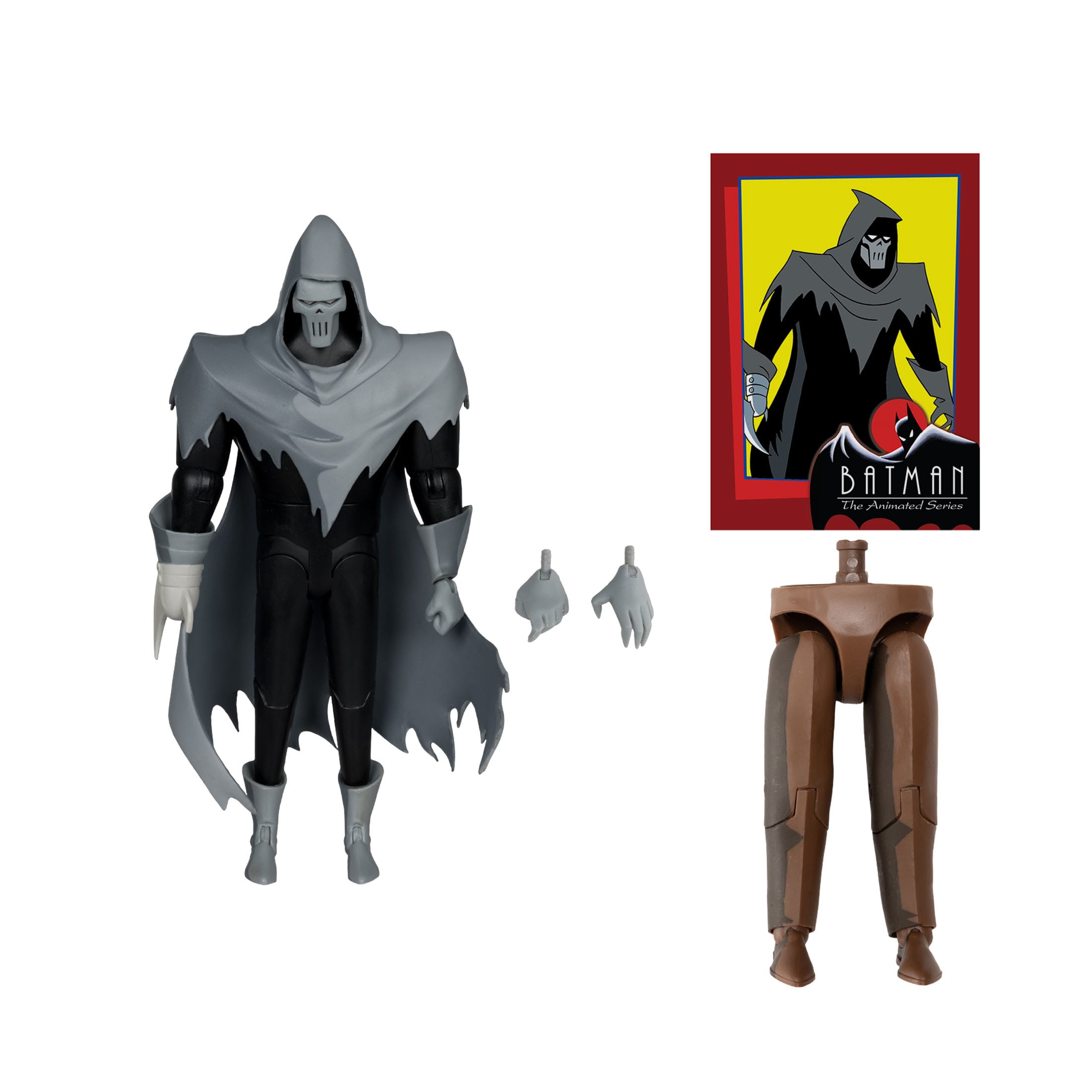 DC: Batman The Animated Series - 4 Figuren + Bruce Wayne BAF-Set-Actionfiguren-McFarlane Toys-Mighty Underground