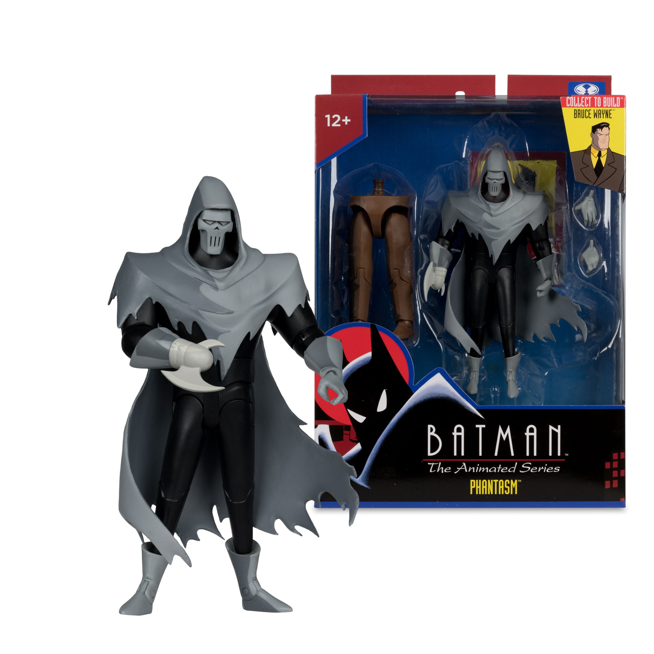 DC: Batman The Animated Series - 4 Figuren + Bruce Wayne BAF-Set-Actionfiguren-McFarlane Toys-Mighty Underground