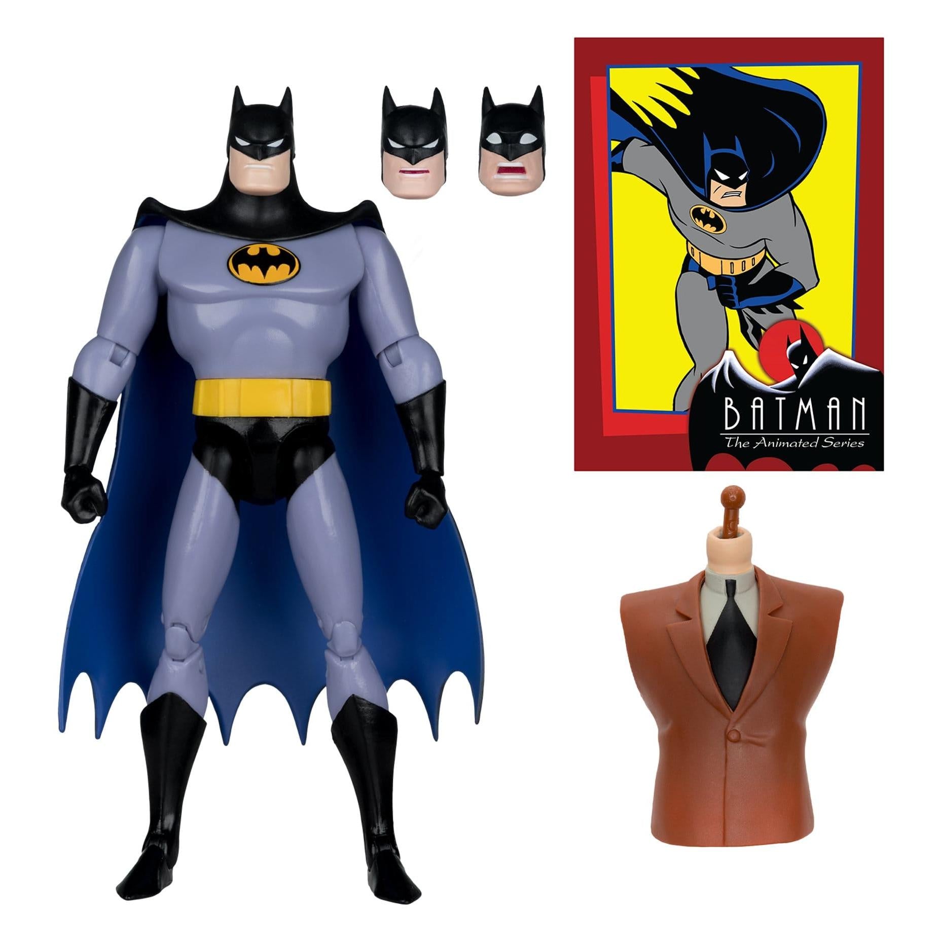 DC: Batman The Animated Series - 4 Figuren + Clock King BAF-Set-Actionfiguren-McFarlane Toys-Mighty Underground