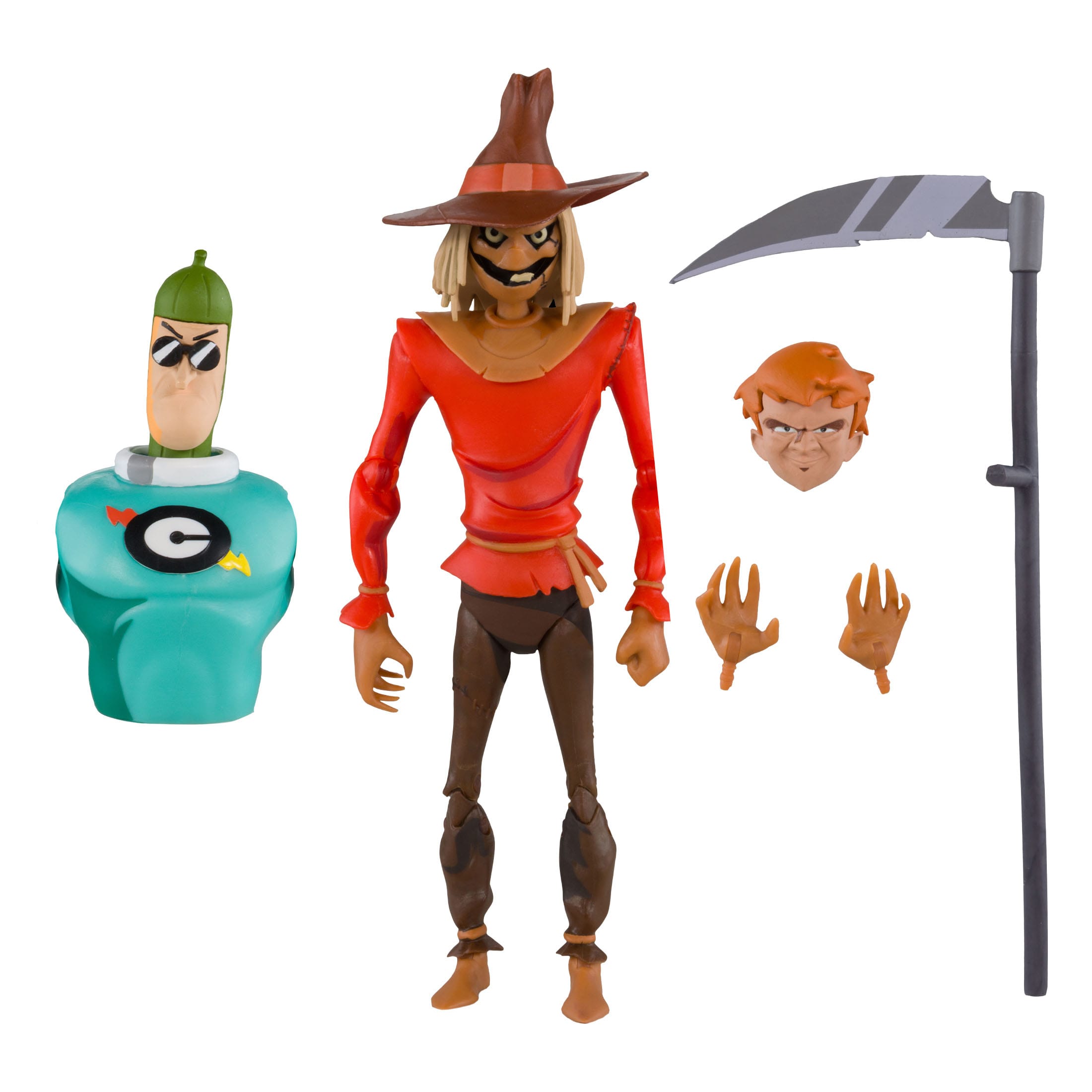 DC: Batman The Animated Series - 4 Figuren + Condiment King BAF-Set-Actionfiguren-McFarlane Toys-Mighty Underground