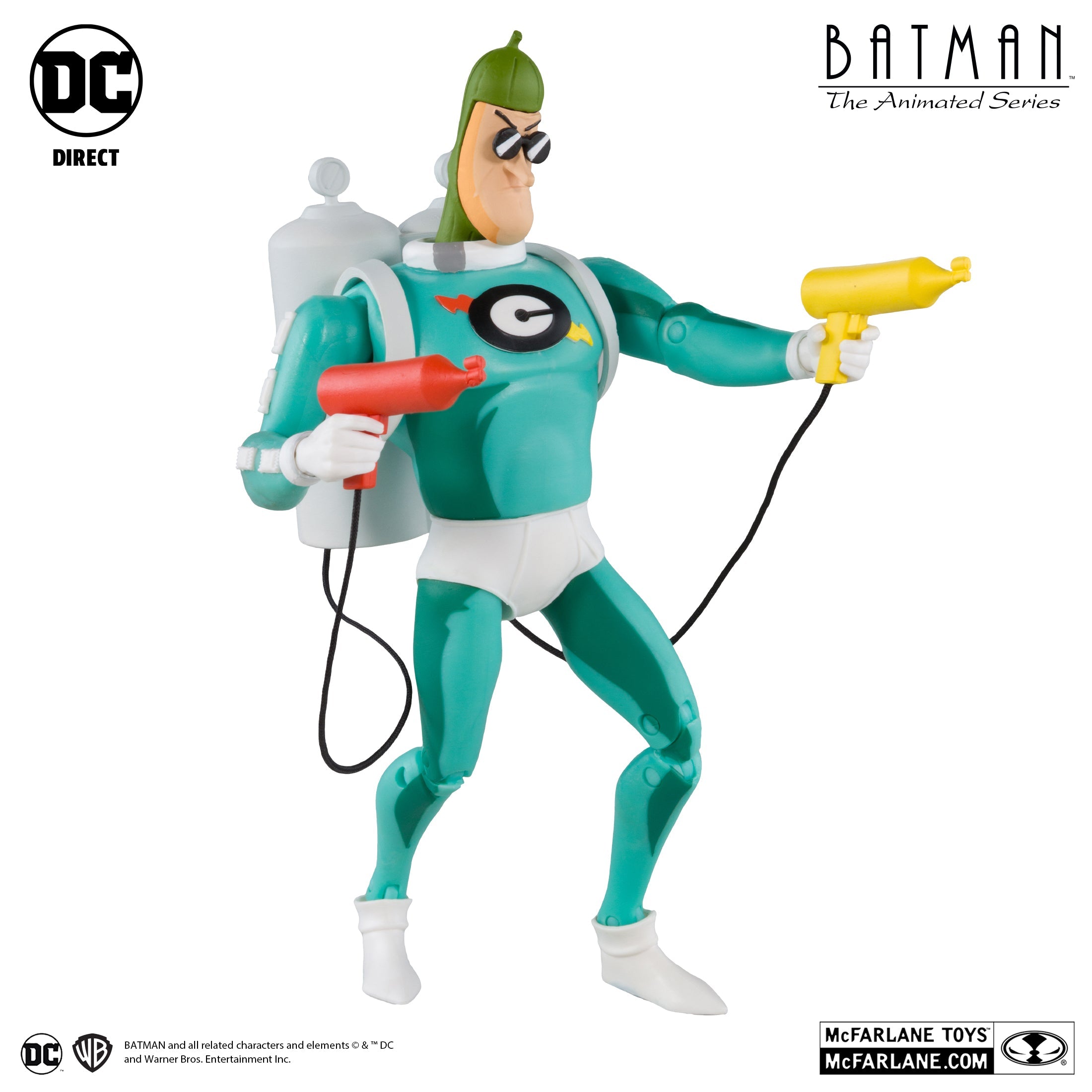 DC: Batman The Animated Series - 4 Figuren + Condiment King BAF-Set-Actionfiguren-McFarlane Toys-Mighty Underground