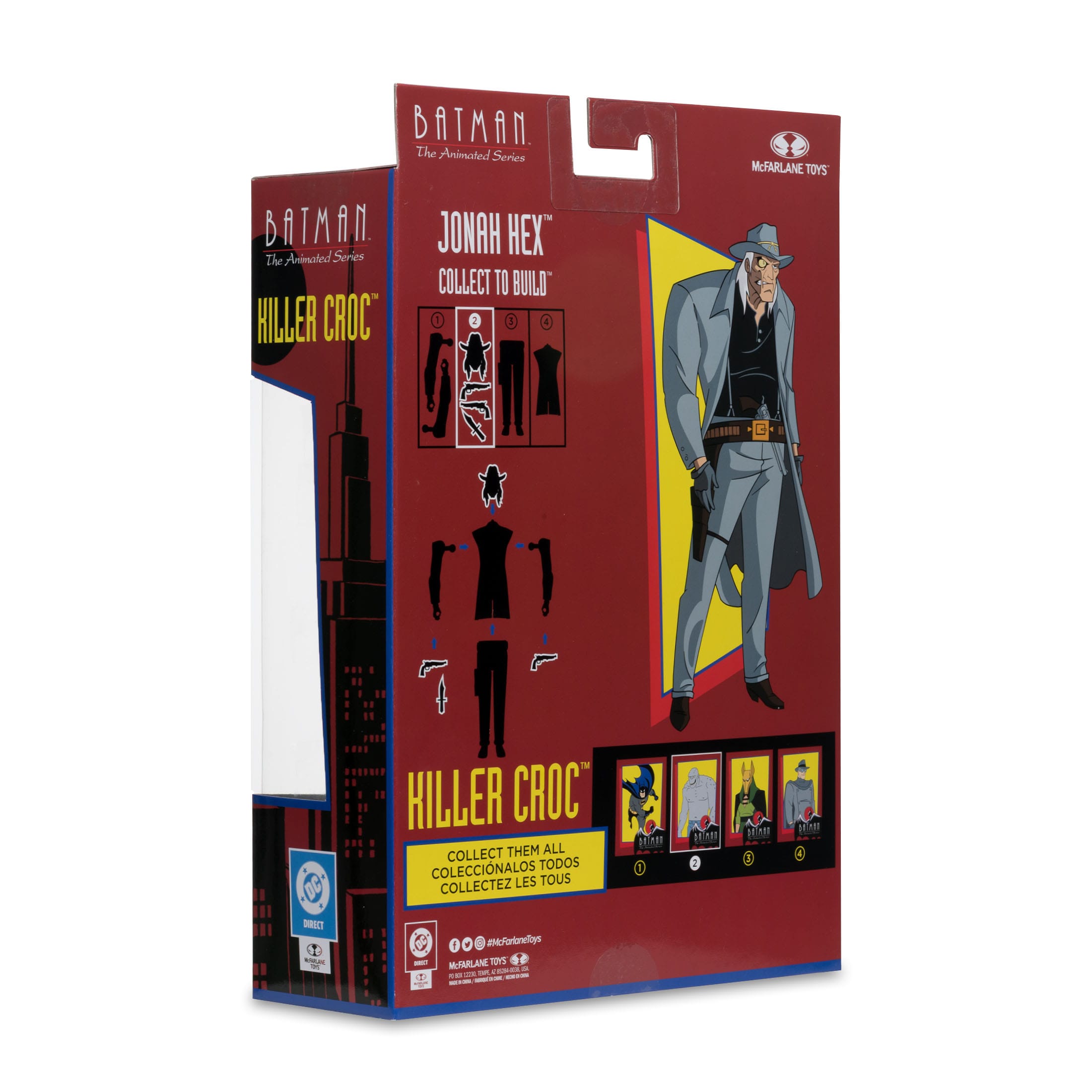 DC: Batman The Animated Series - 4 Figuren + Jonah Hex BAF-Set-Actionfiguren-McFarlane Toys-Mighty Underground