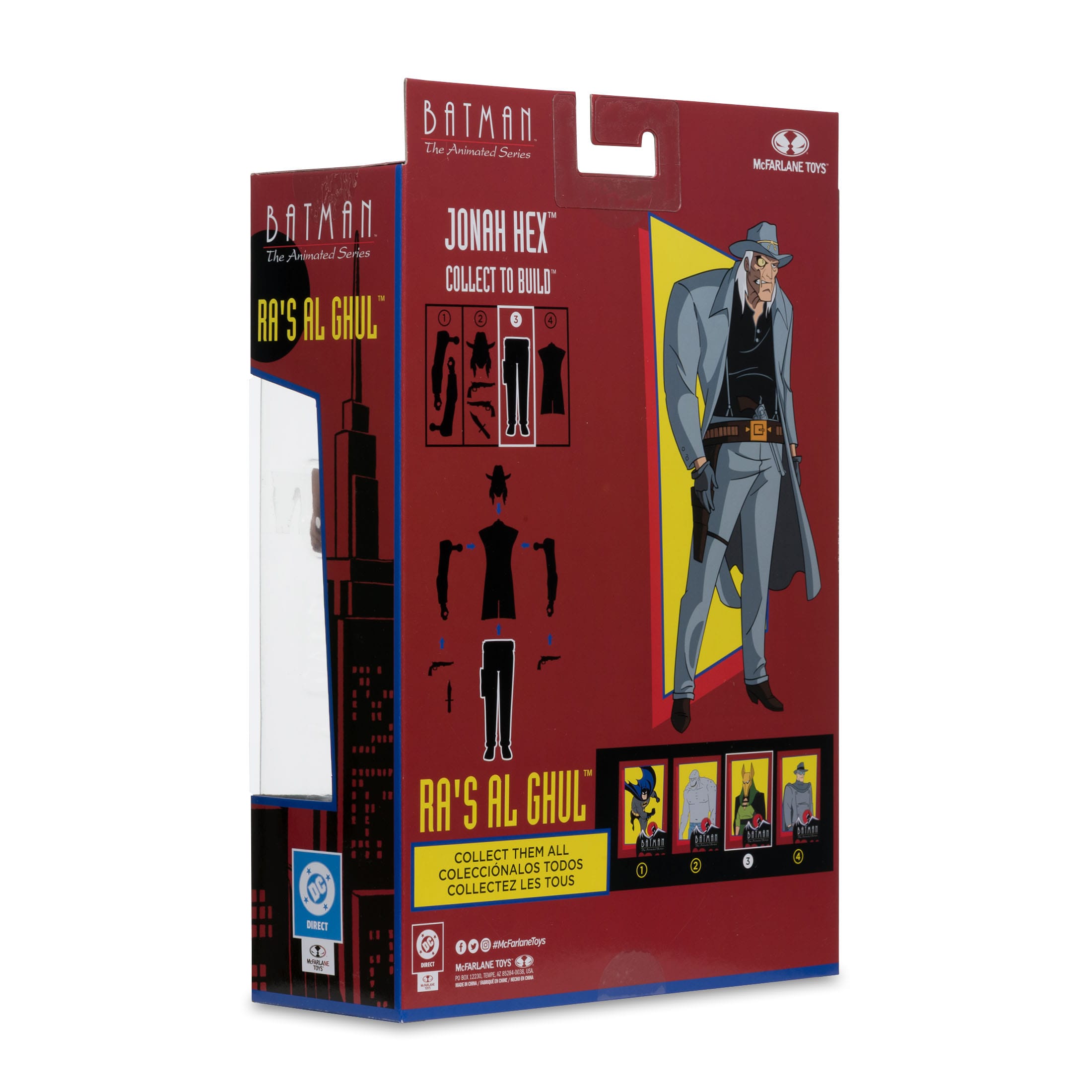 DC: Batman The Animated Series - 4 Figuren + Jonah Hex BAF-Set-Actionfiguren-McFarlane Toys-Mighty Underground