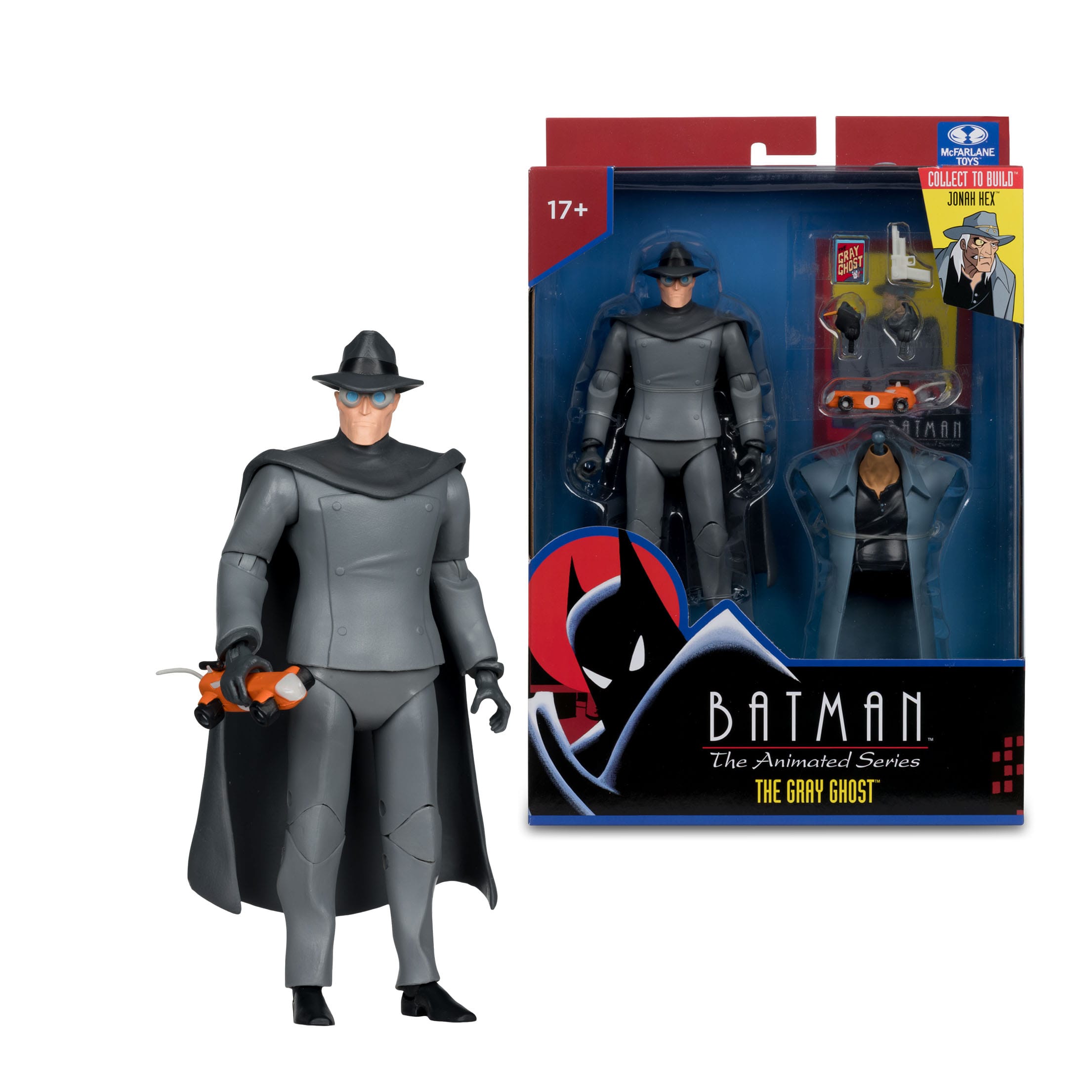 DC: Batman The Animated Series - 4 Figuren + Jonah Hex BAF-Set-Actionfiguren-McFarlane Toys-Mighty Underground