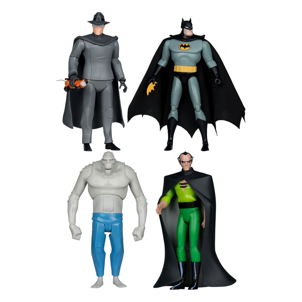 DC: Batman The Animated Series - 4 Figuren + Jonah Hex BAF-Set-Actionfiguren-McFarlane Toys-Mighty Underground