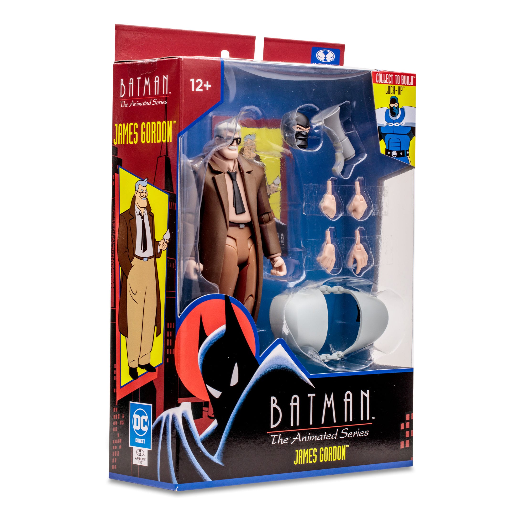 DC: Batman The Animated Series - 4 Figuren + Lock-Up BAF-Set-Actionfiguren-McFarlane Toys-Mighty Underground