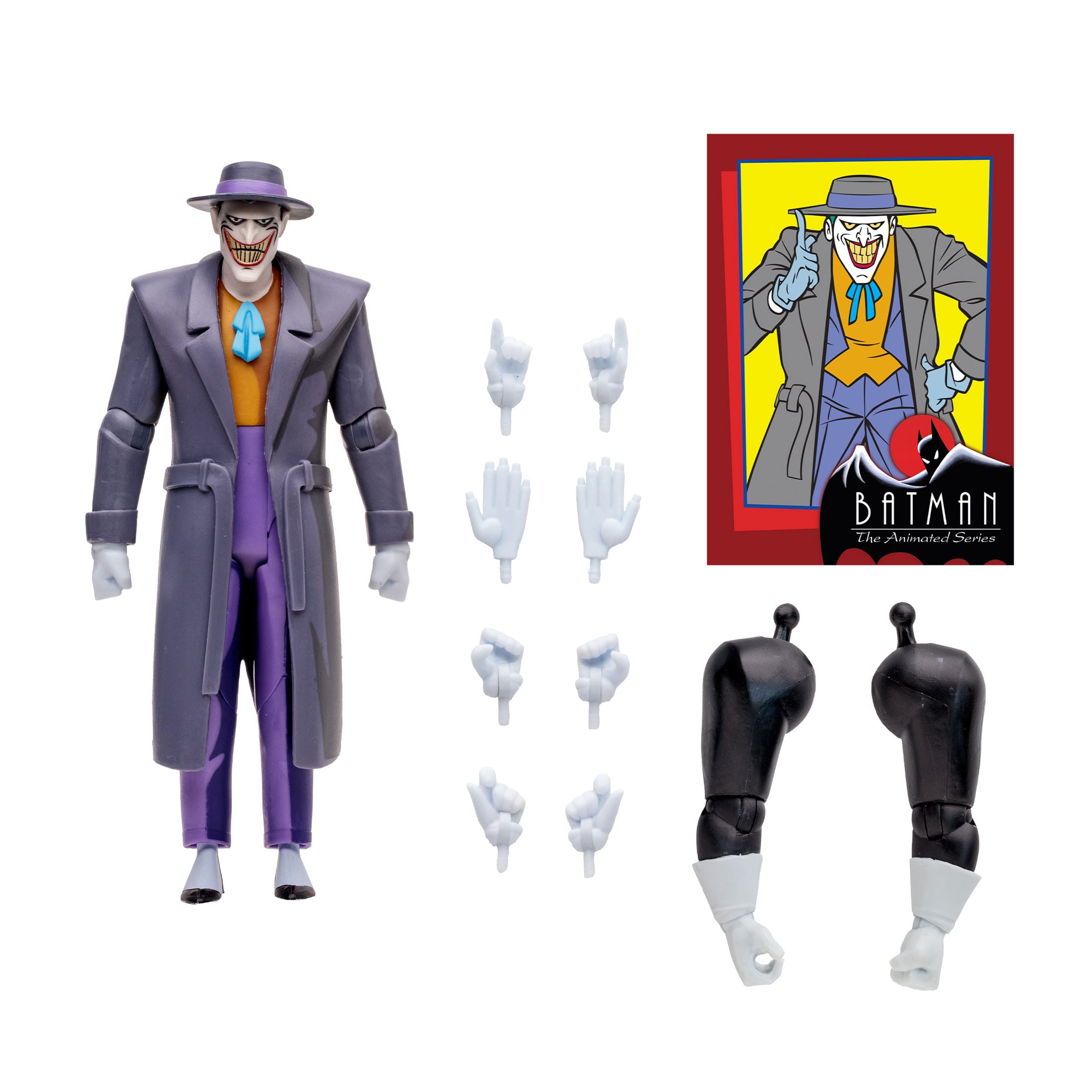 DC: Batman The Animated Series - 4 Figuren + Lock-Up BAF-Set-Actionfiguren-McFarlane Toys-Mighty Underground