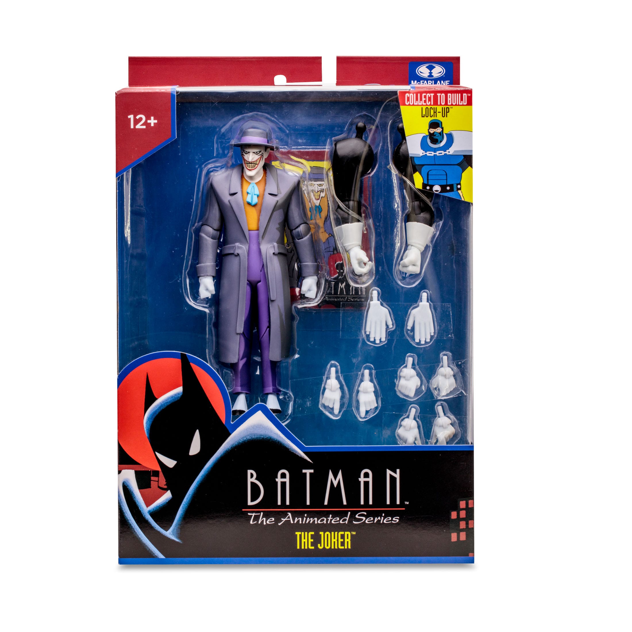 DC: Batman The Animated Series - 4 Figuren + Lock-Up BAF-Set-Actionfiguren-McFarlane Toys-Mighty Underground