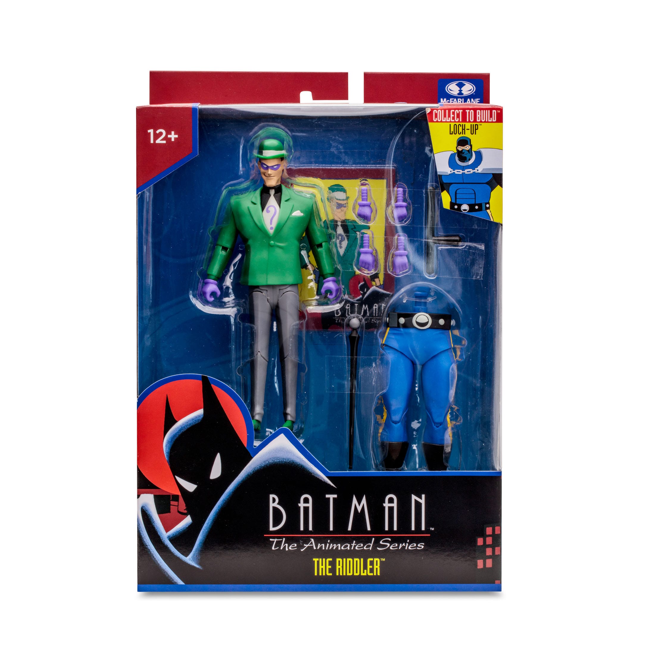 DC: Batman The Animated Series - 4 Figuren + Lock-Up BAF-Set-Actionfiguren-McFarlane Toys-Mighty Underground
