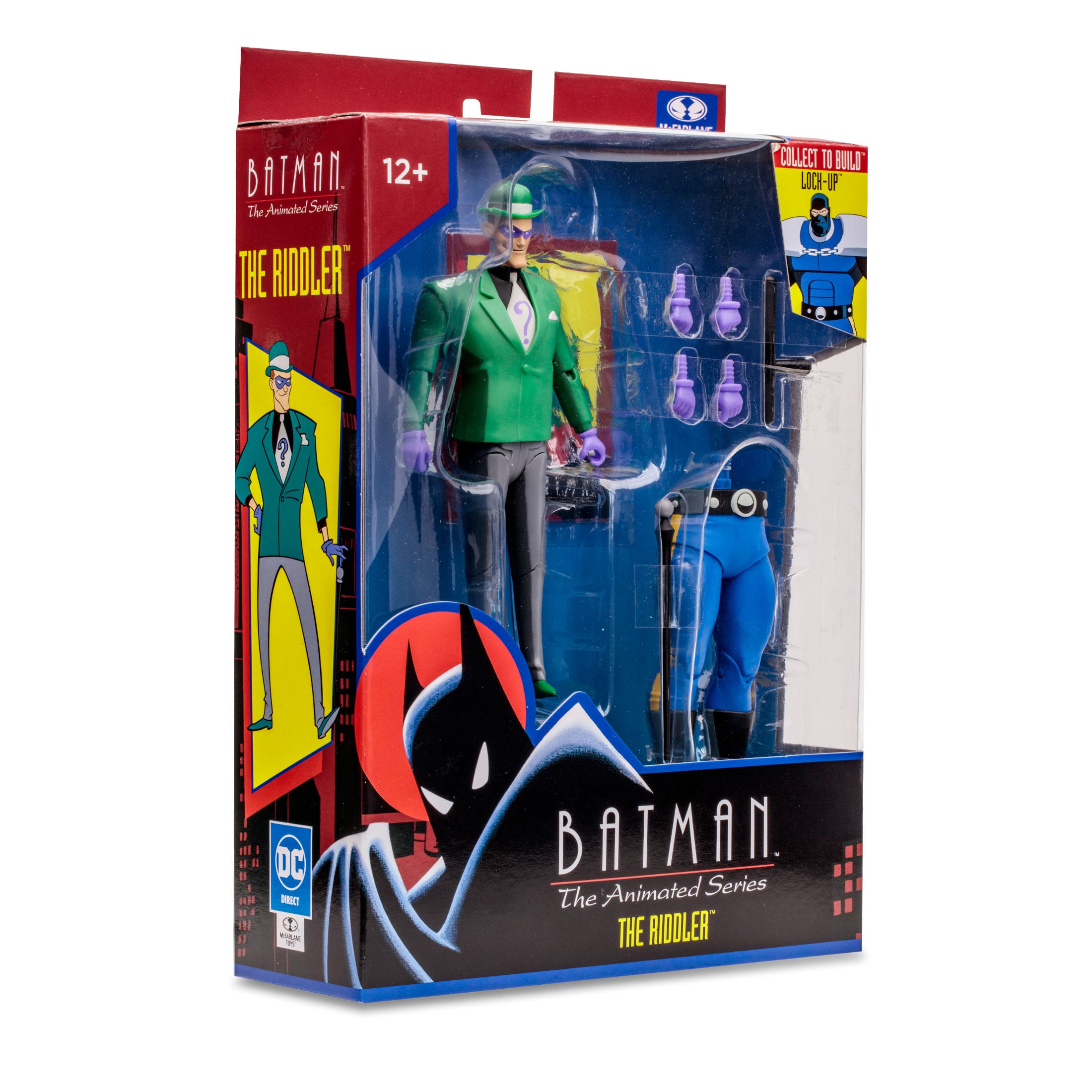 DC: Batman The Animated Series - 4 Figuren + Lock-Up BAF-Set-Actionfiguren-McFarlane Toys-Mighty Underground