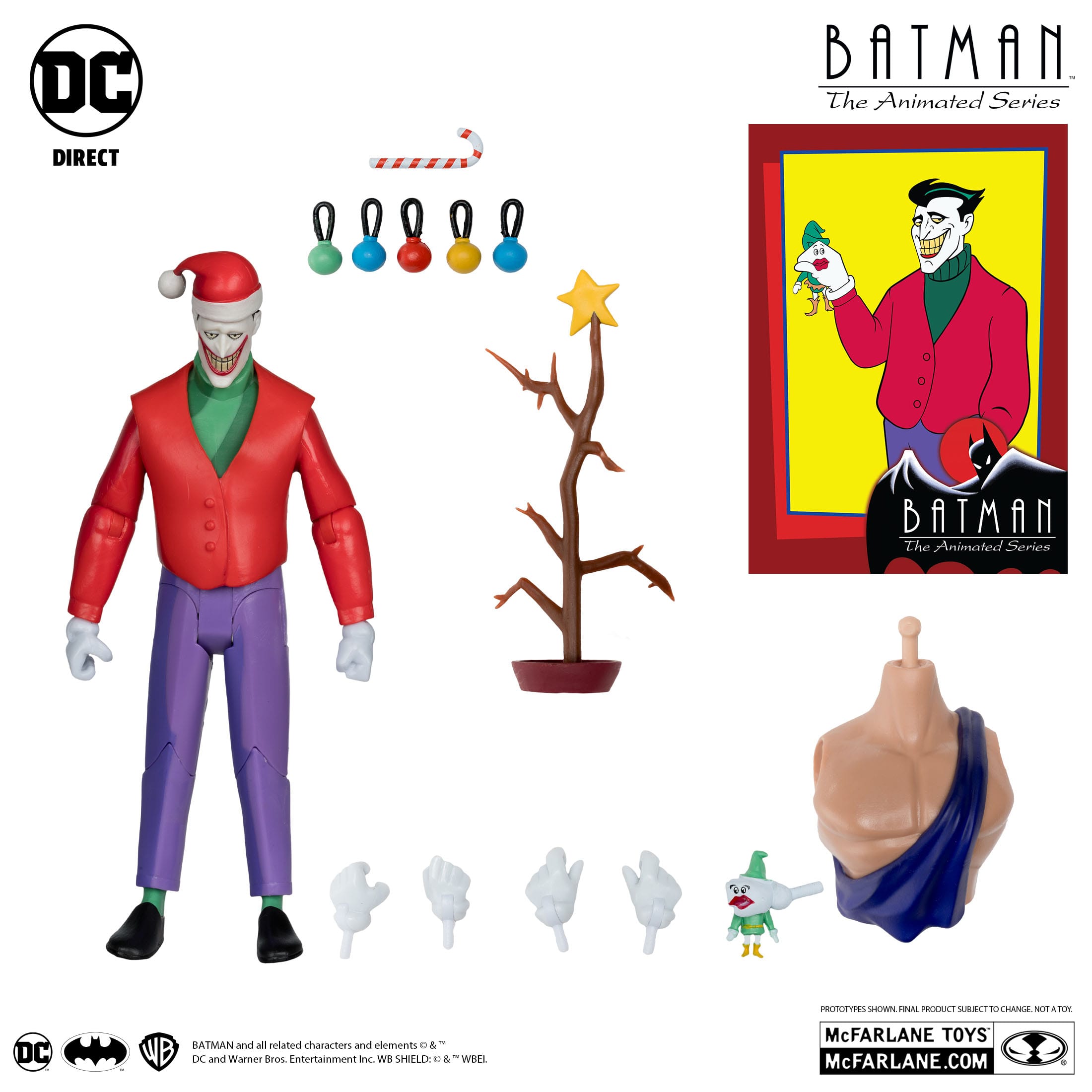 DC: Batman The Animated Series - 4 Figuren + Maxie Zeus BAF-Set-Actionfiguren-McFarlane Toys-Mighty Underground