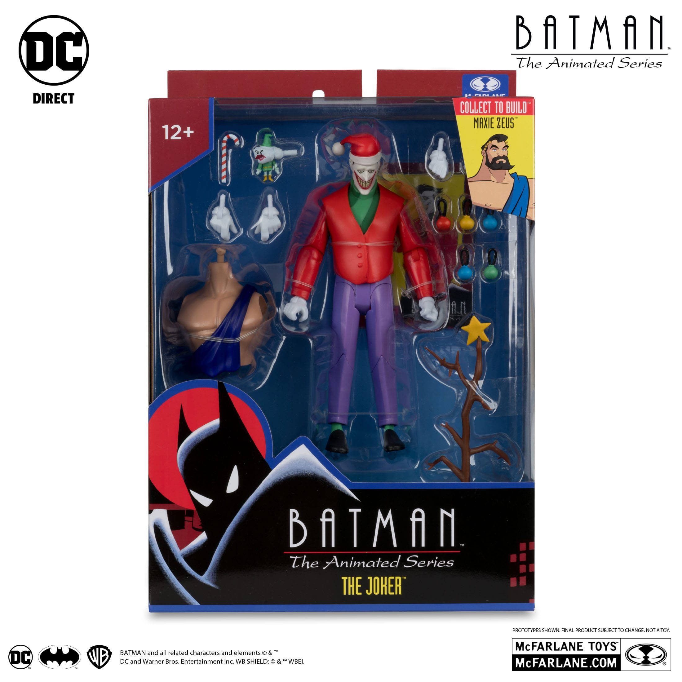 DC: Batman The Animated Series - 4 Figuren + Maxie Zeus BAF-Set-Actionfiguren-McFarlane Toys-Mighty Underground