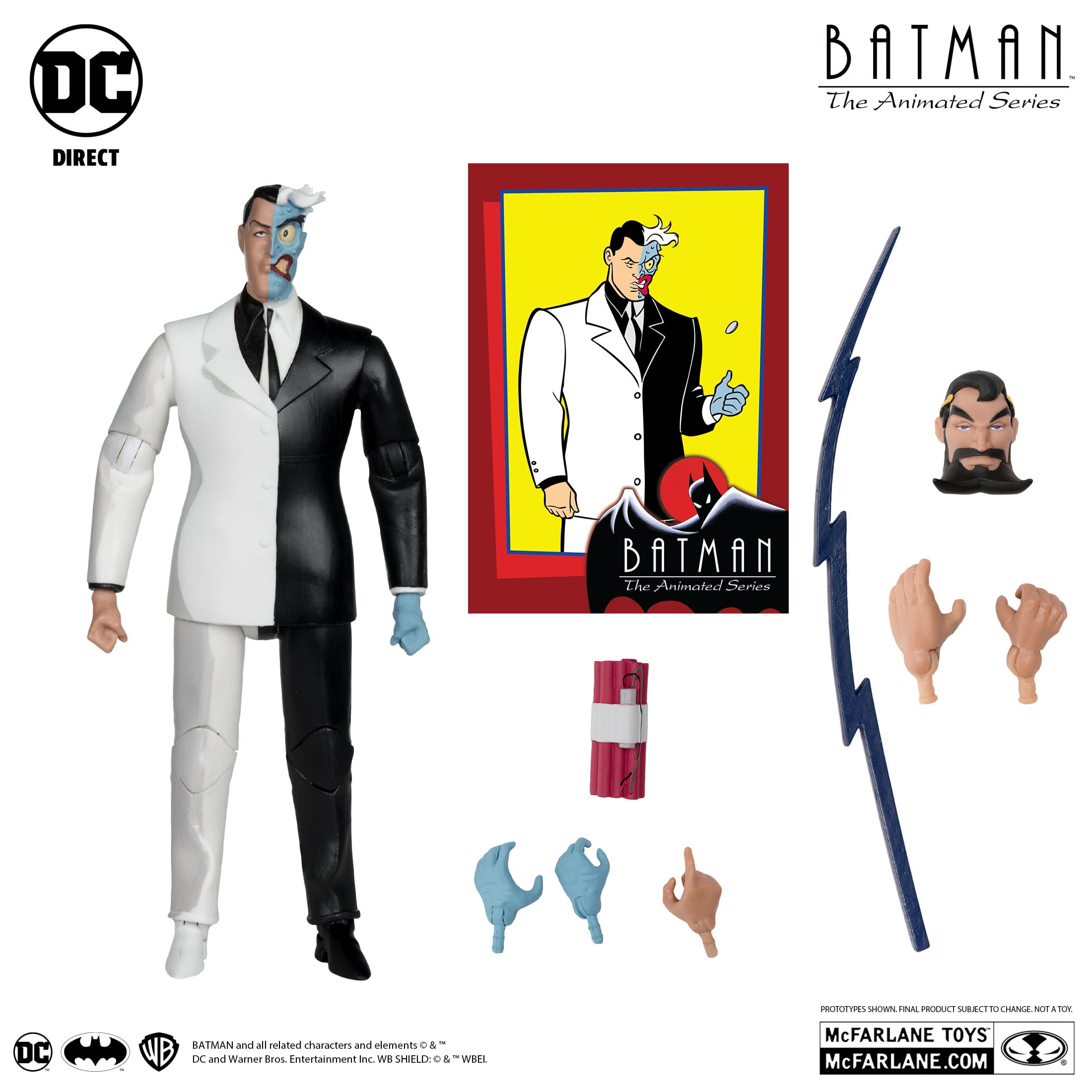 DC: Batman The Animated Series - 4 Figuren + Maxie Zeus BAF-Set-Actionfiguren-McFarlane Toys-Mighty Underground