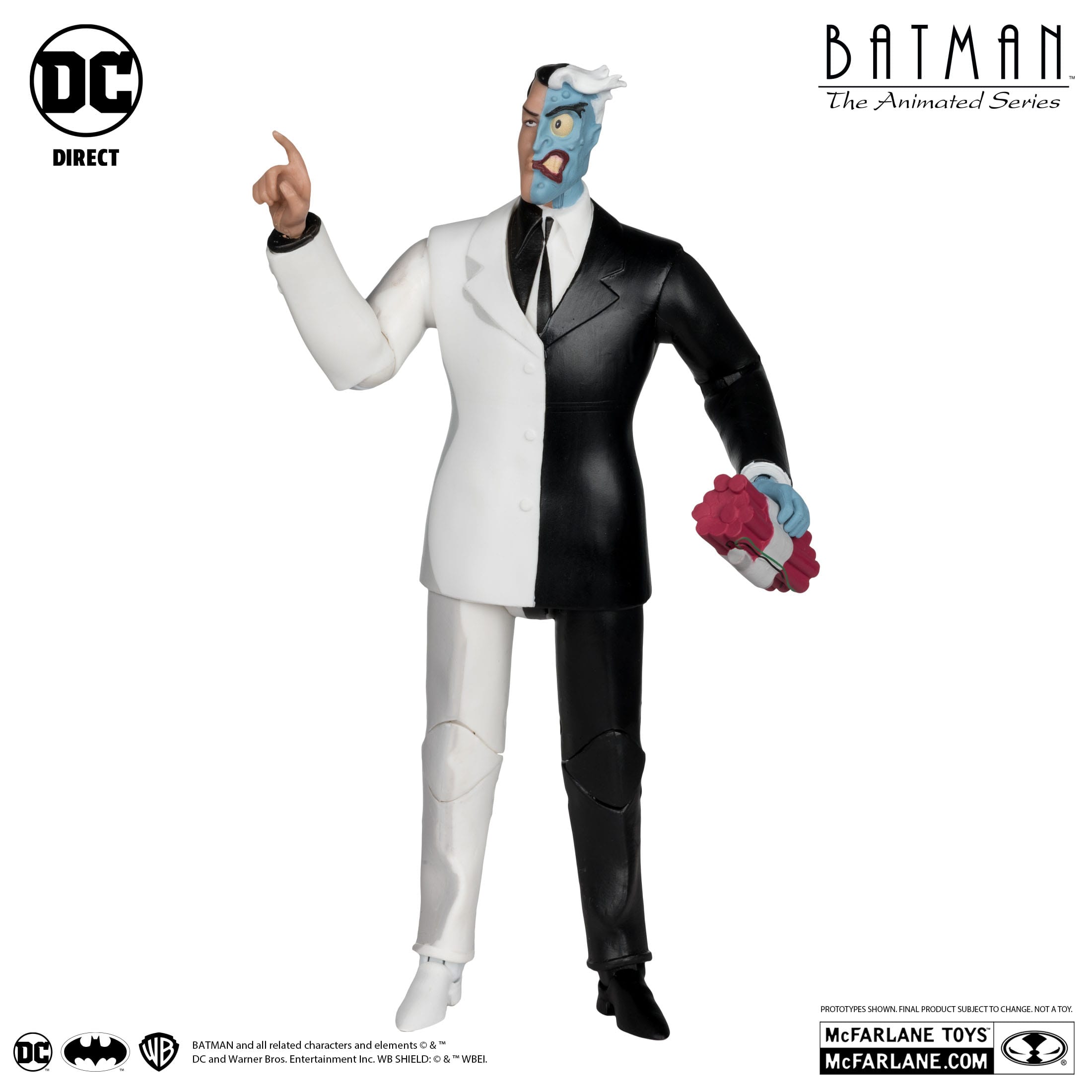 DC: Batman The Animated Series - 4 Figuren + Maxie Zeus BAF-Set-Actionfiguren-McFarlane Toys-Mighty Underground