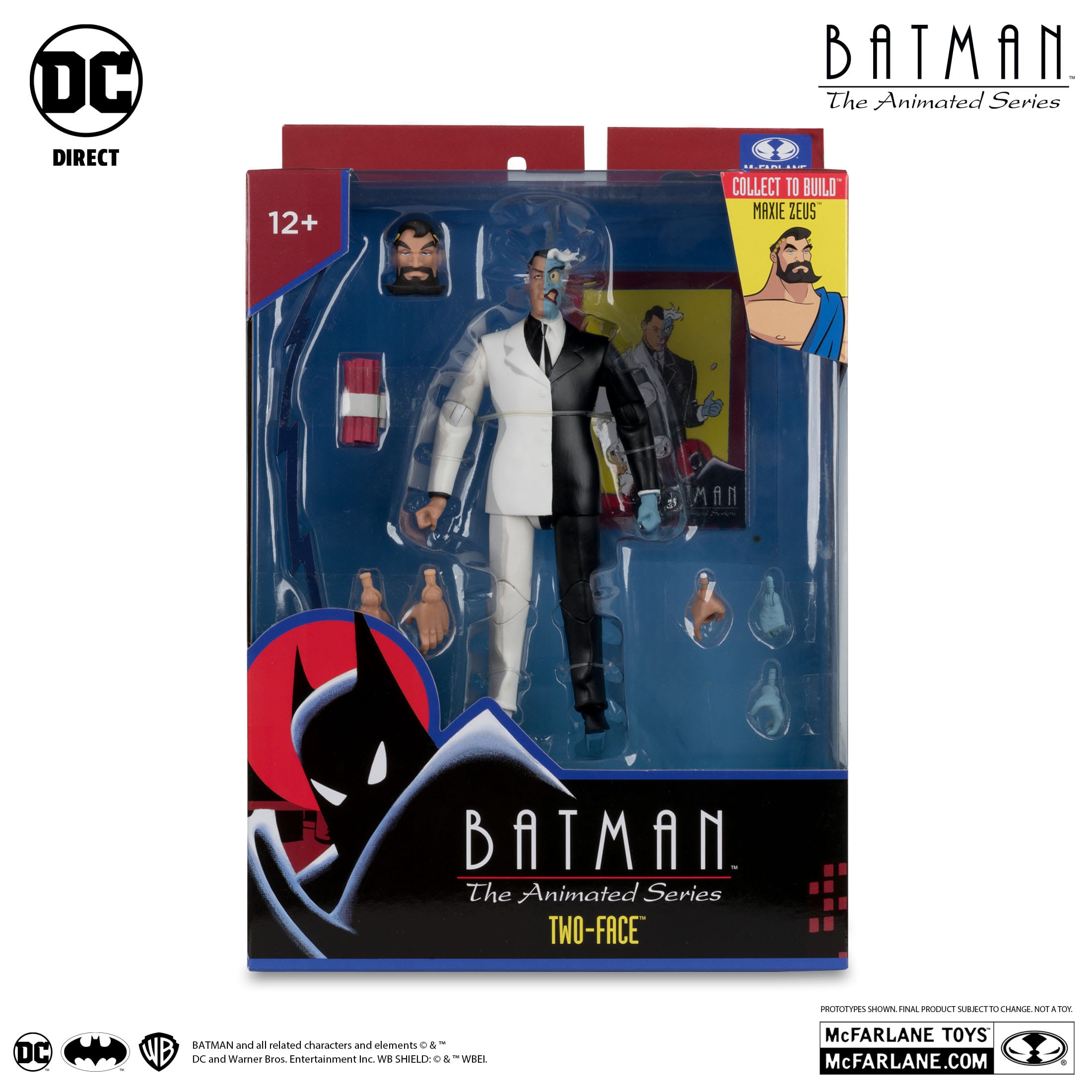 DC: Batman The Animated Series - 4 Figuren + Maxie Zeus BAF-Set-Actionfiguren-McFarlane Toys-Mighty Underground