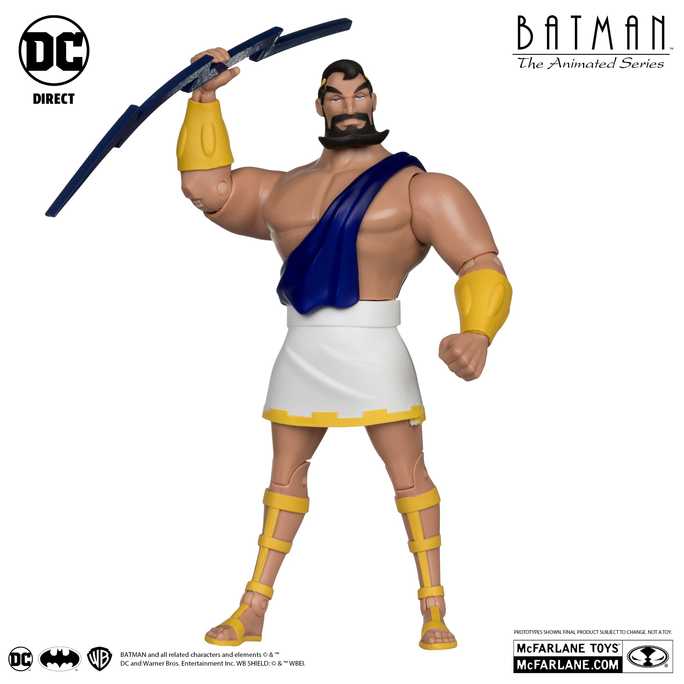 DC: Batman The Animated Series - 4 Figuren + Maxie Zeus BAF-Set-Actionfiguren-McFarlane Toys-Mighty Underground