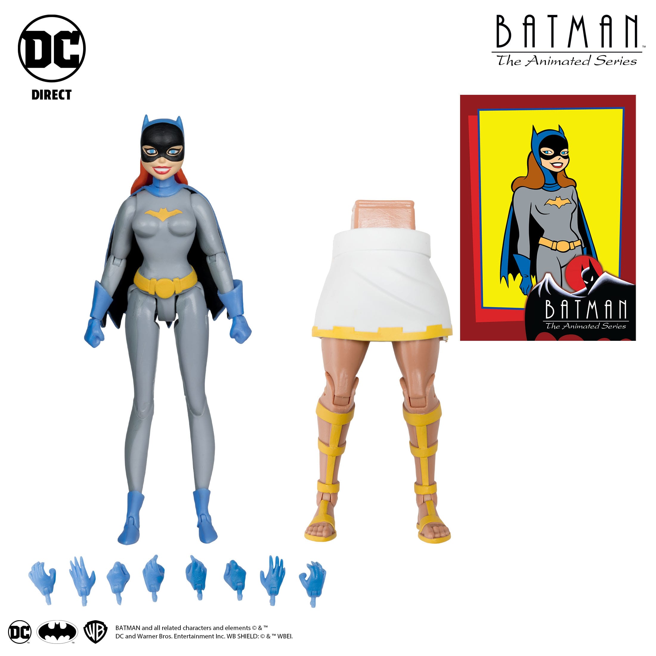 DC: Batman The Animated Series - 4 Figuren + Maxie Zeus BAF-Set-Actionfiguren-McFarlane Toys-Mighty Underground