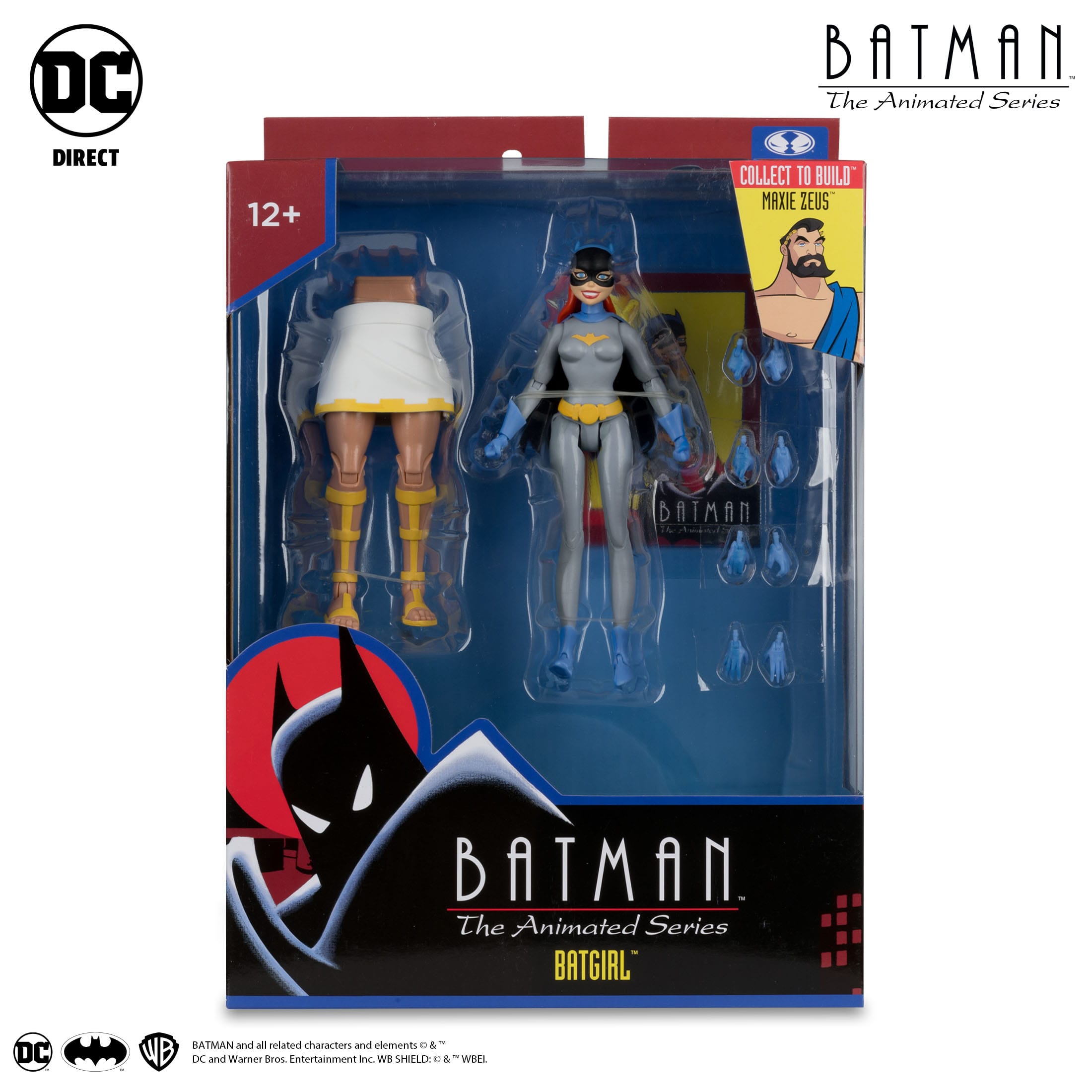 DC: Batman The Animated Series - 4 Figuren + Maxie Zeus BAF-Set-Actionfiguren-McFarlane Toys-Mighty Underground