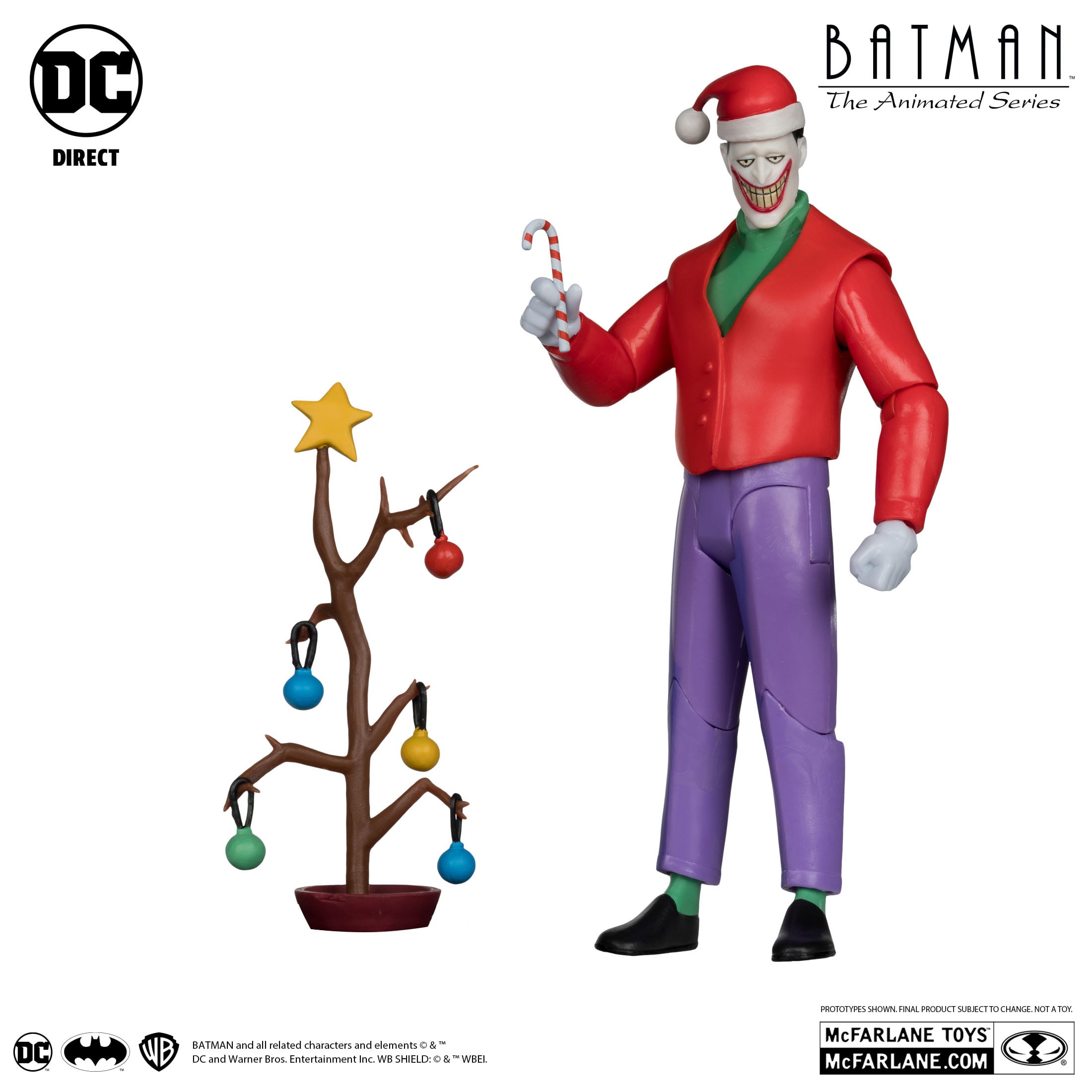 DC: Batman The Animated Series - 4 Figuren + Maxie Zeus BAF-Set-Actionfiguren-McFarlane Toys-Mighty Underground