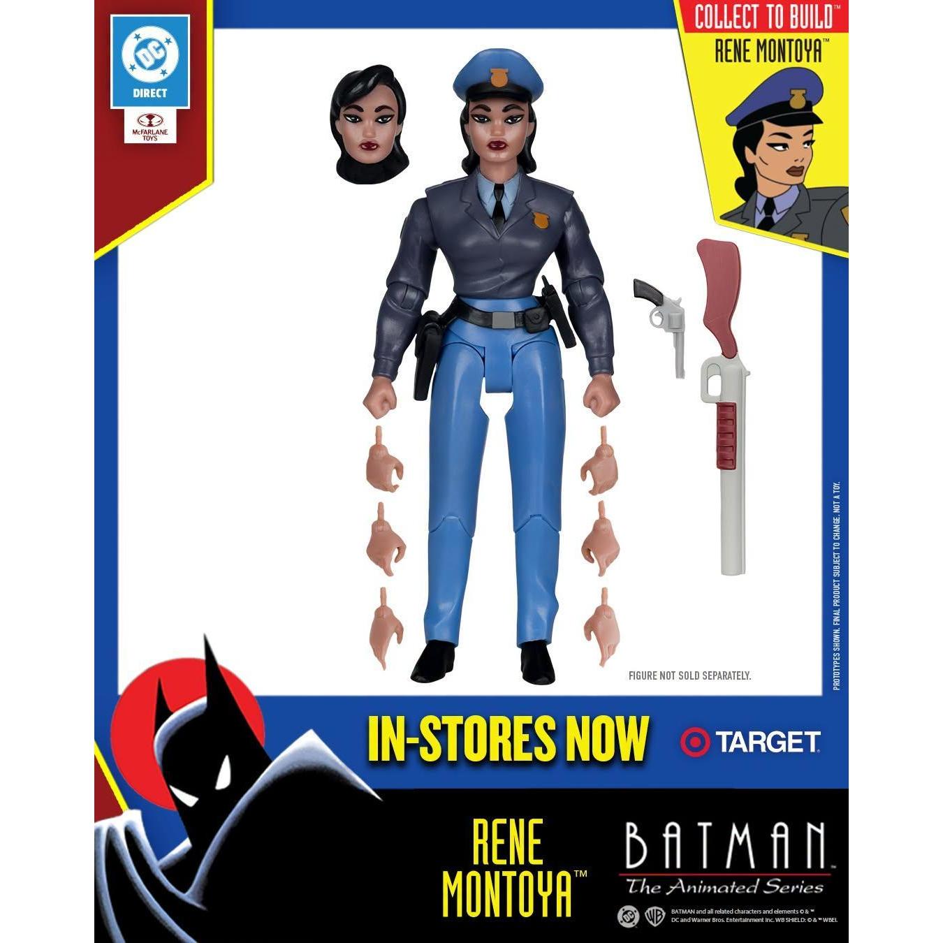 DC: Batman The Animated Series - 4 Figuren + Rene Montoya BAF-Set-Actionfiguren-McFarlane Toys-Mighty Underground